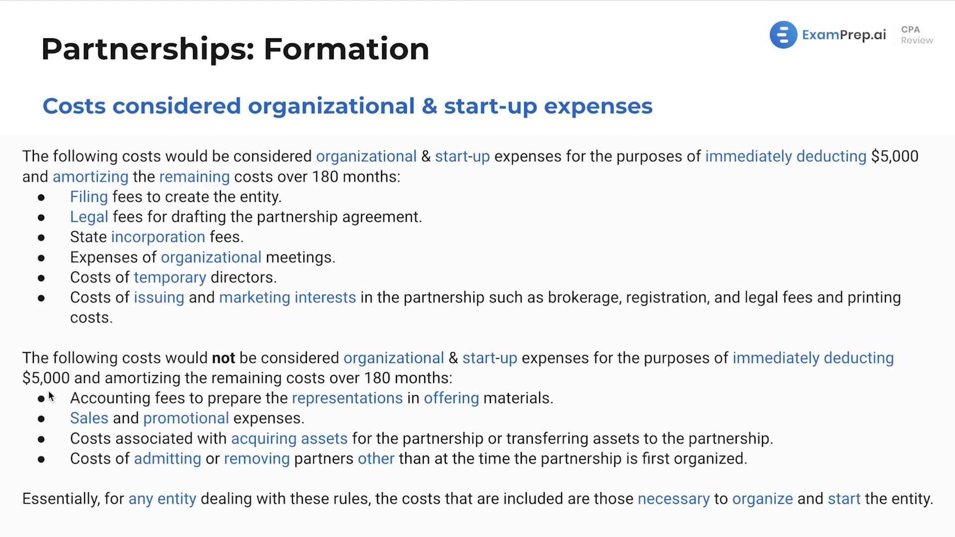 Organizational and Start-up Expenses lesson thumbnail