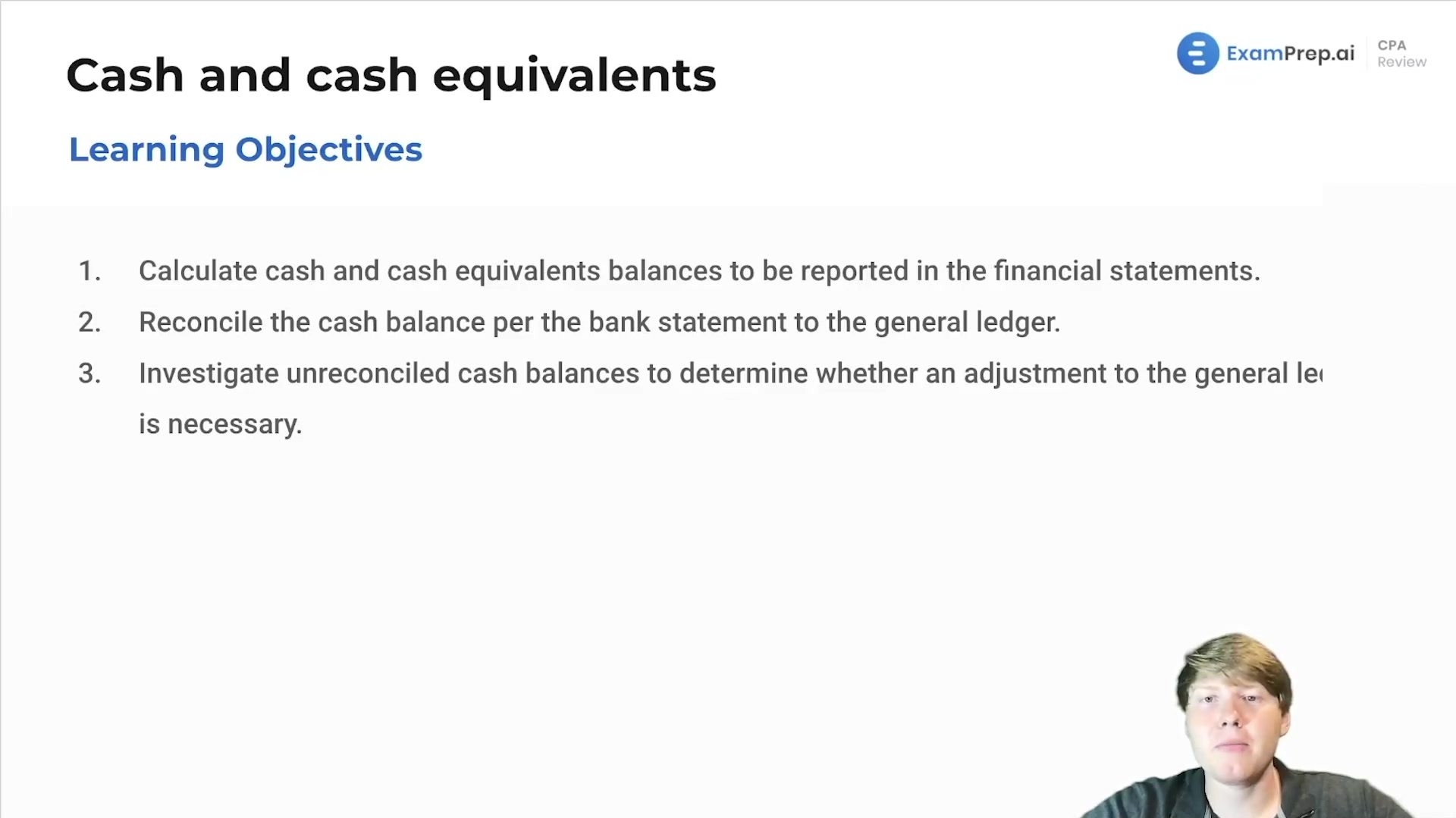 Cash and Cash Equivalents Overview and Objectives lesson thumbnail