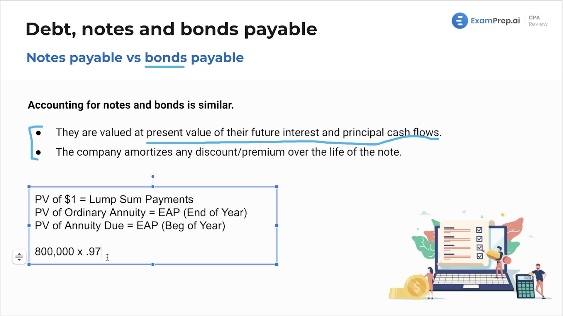 Notes Payable Versus Bonds Payable lesson thumbnail