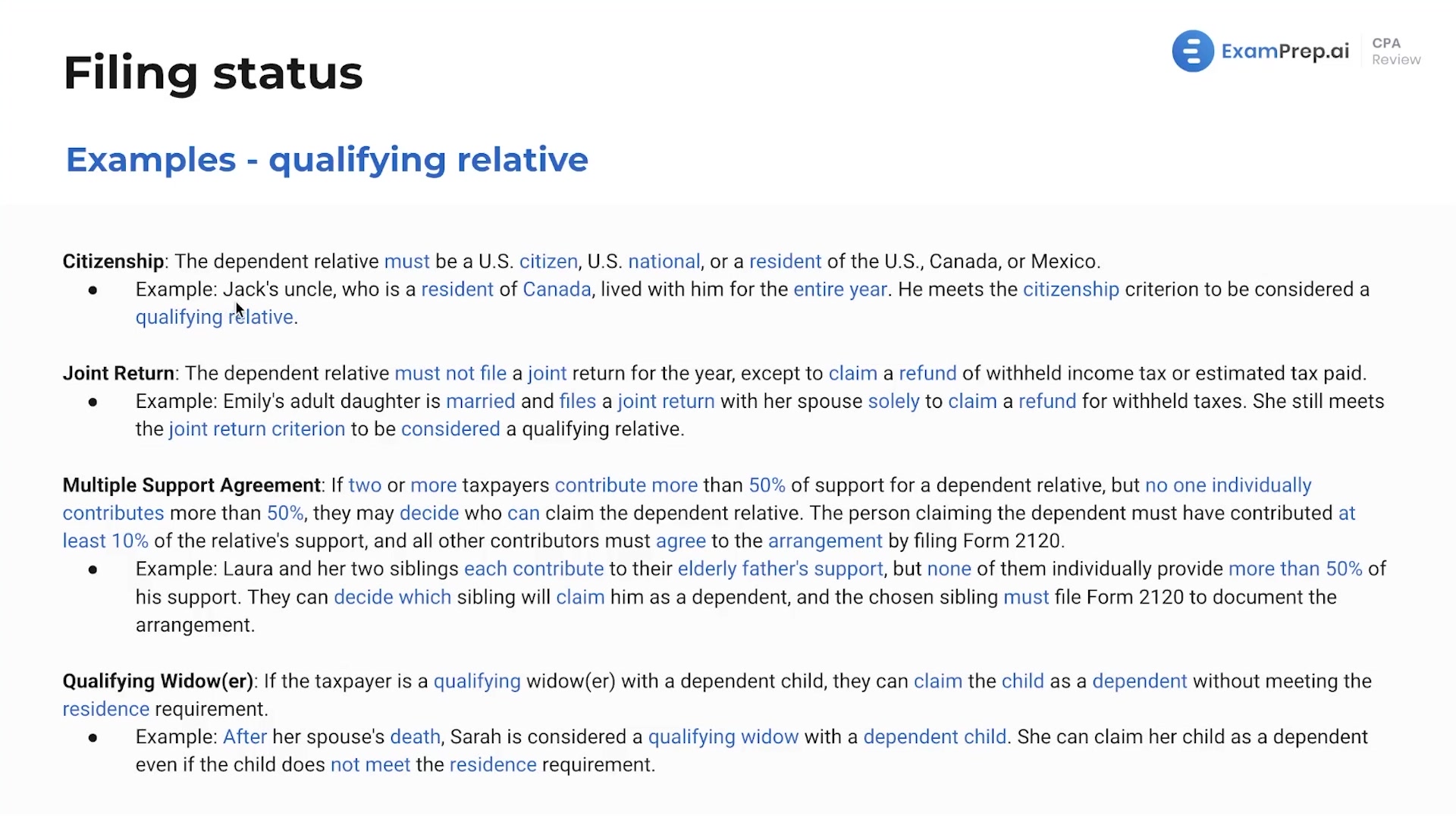 Qualifying Dependents - Relatives lesson thumbnail