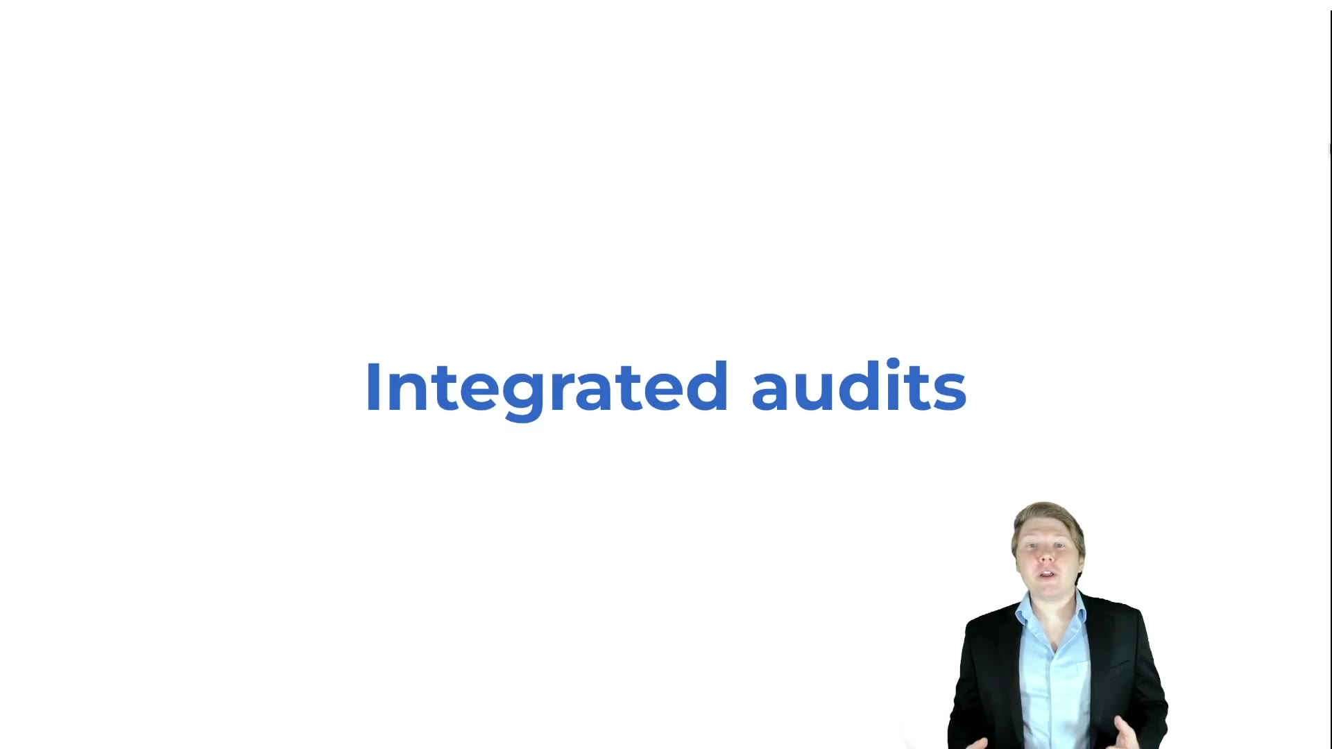 Integrated Audits Overview lesson thumbnail