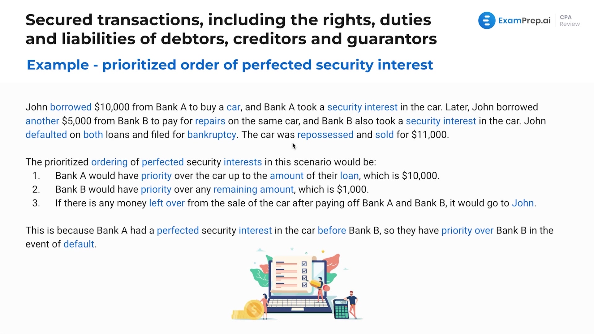 Priority Rules of Secured Transactions lesson thumbnail