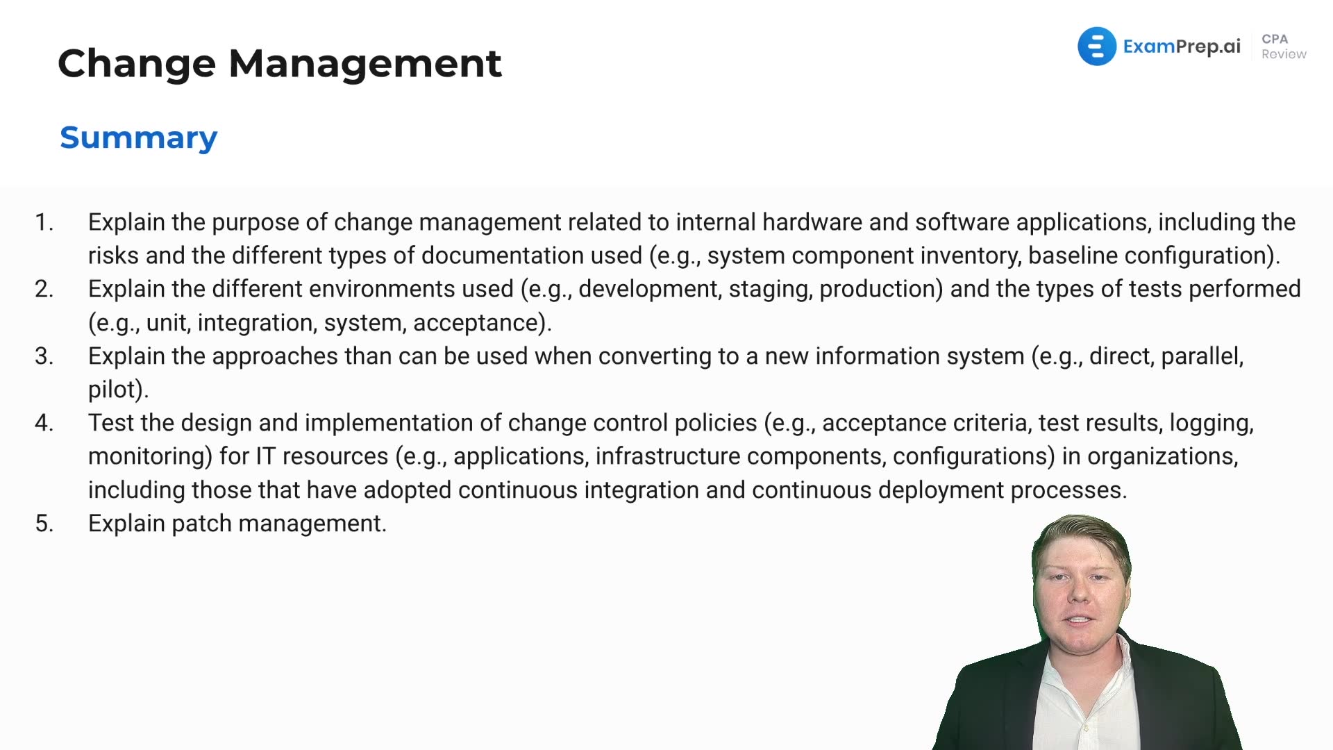 Change Management - Summary lesson thumbnail