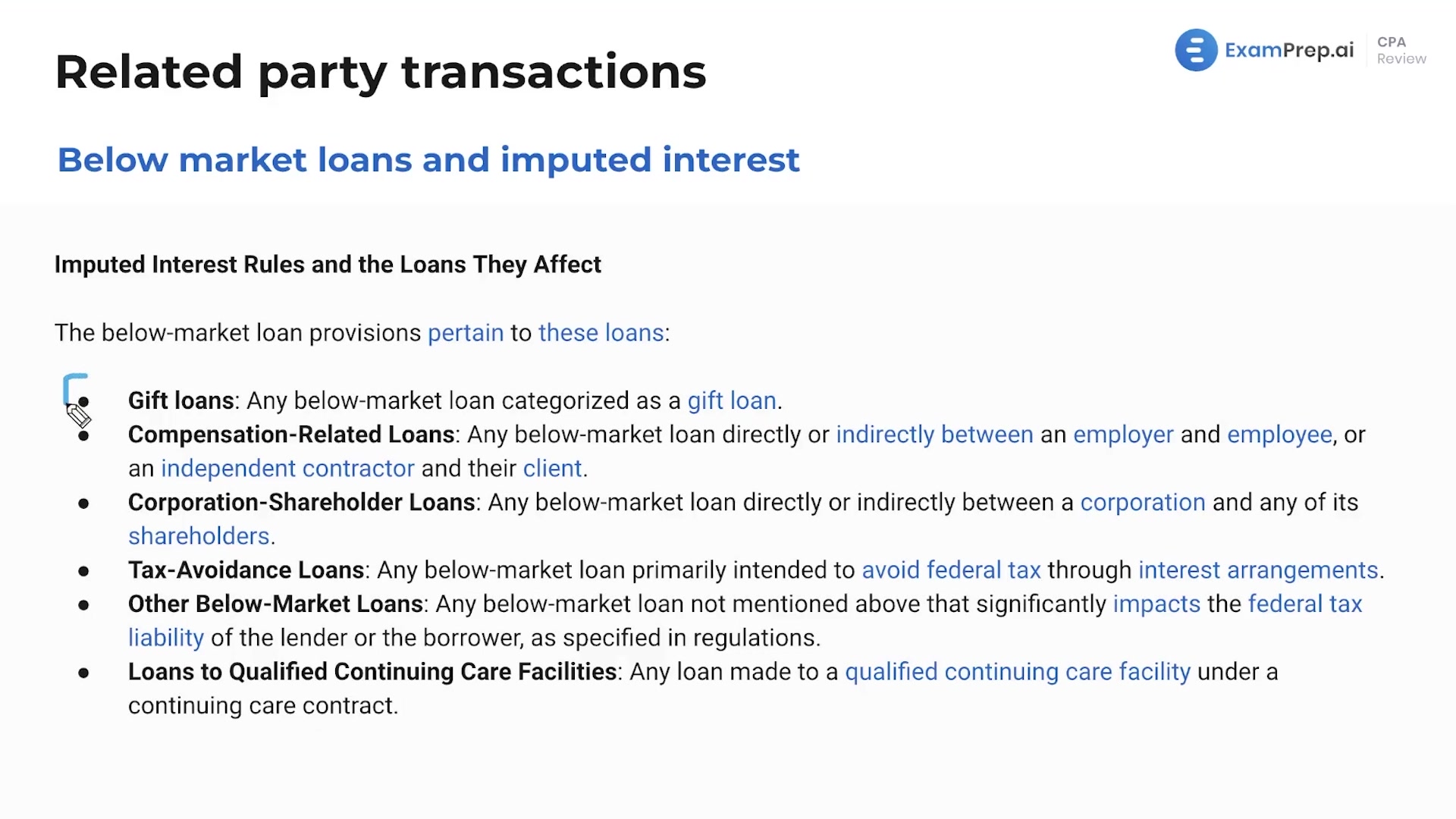 Below Market Loans and Imputed Interest lesson thumbnail