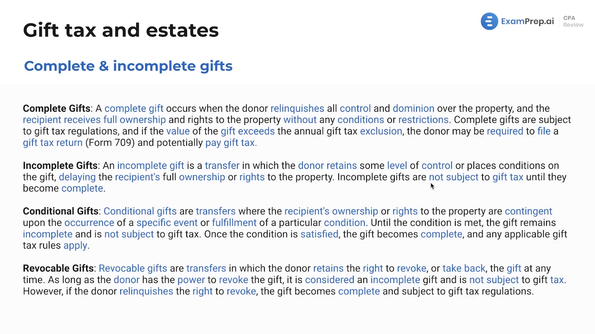 Complete and Incomplete Gifts lesson thumbnail