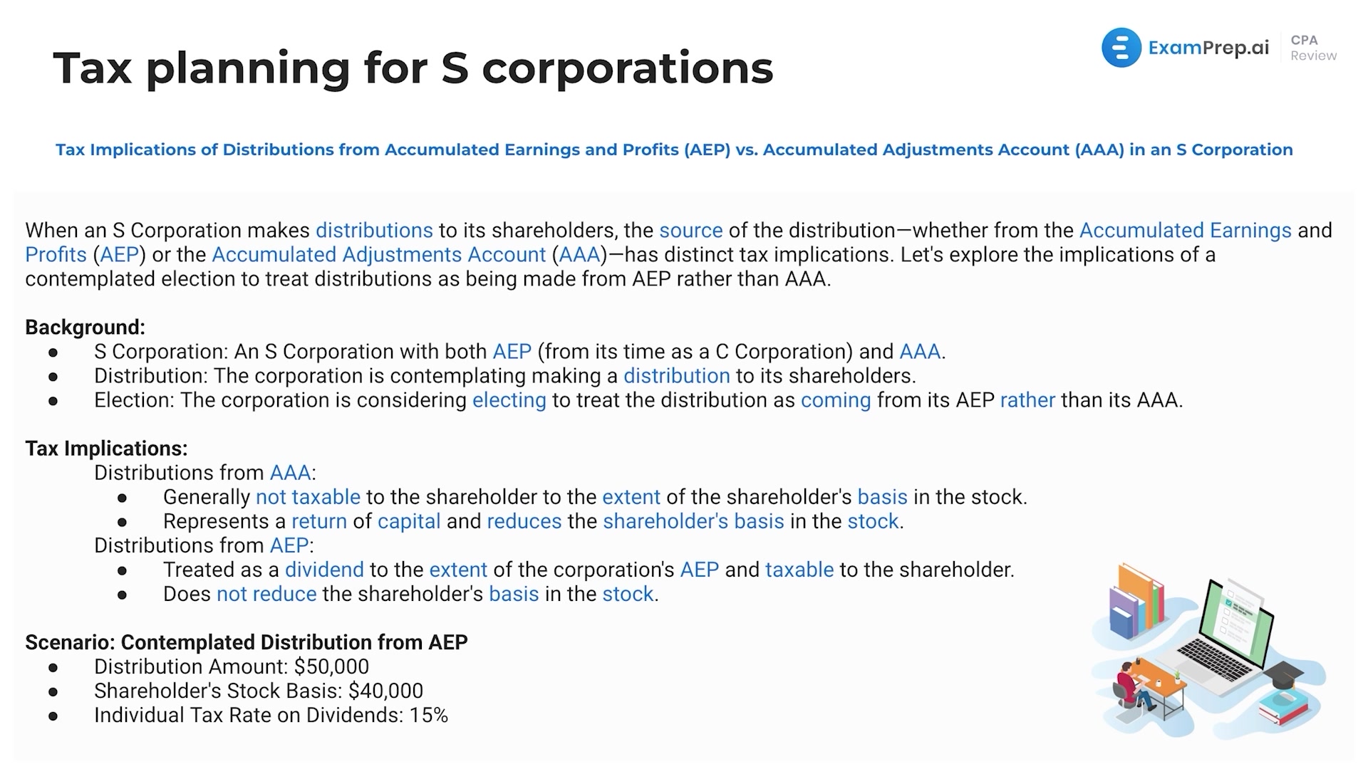 Accumulated Earnings and Profits vs. Accumulated Adjustments Account lesson thumbnail