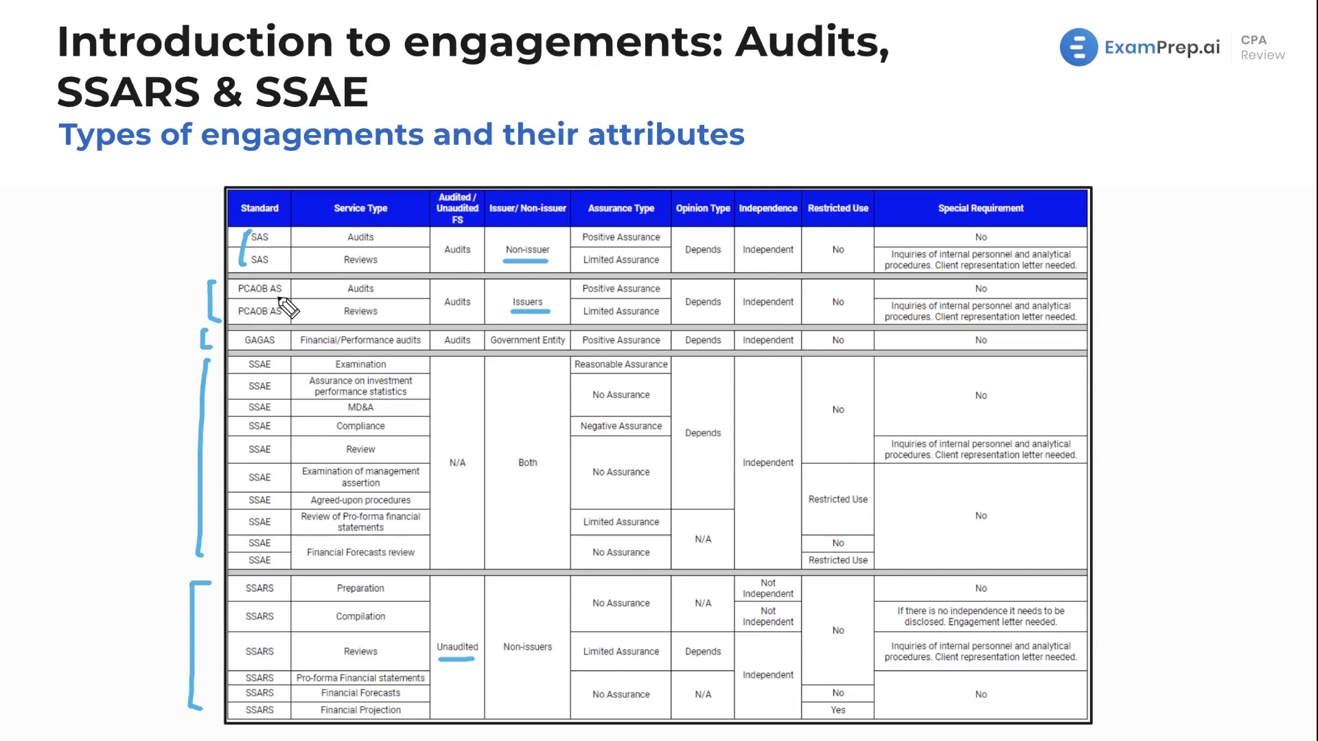 Professional Standards for Audit Engagements lesson thumbnail