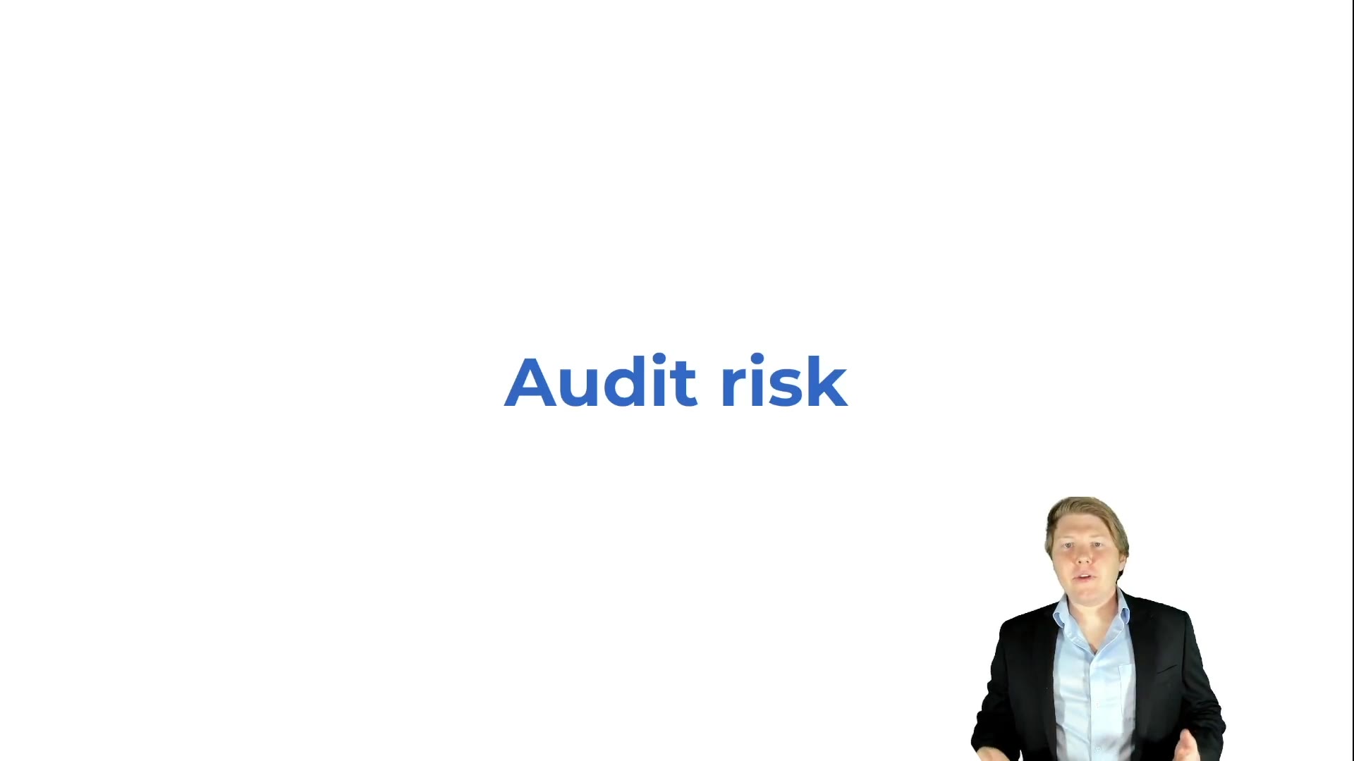 Audit Risk Overview lesson thumbnail