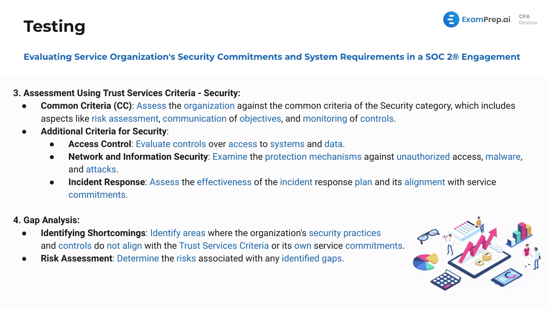 Evaluating a Service Organization's Security Commitments and System Requirements in a SOC 2 Engagement lesson thumbnail