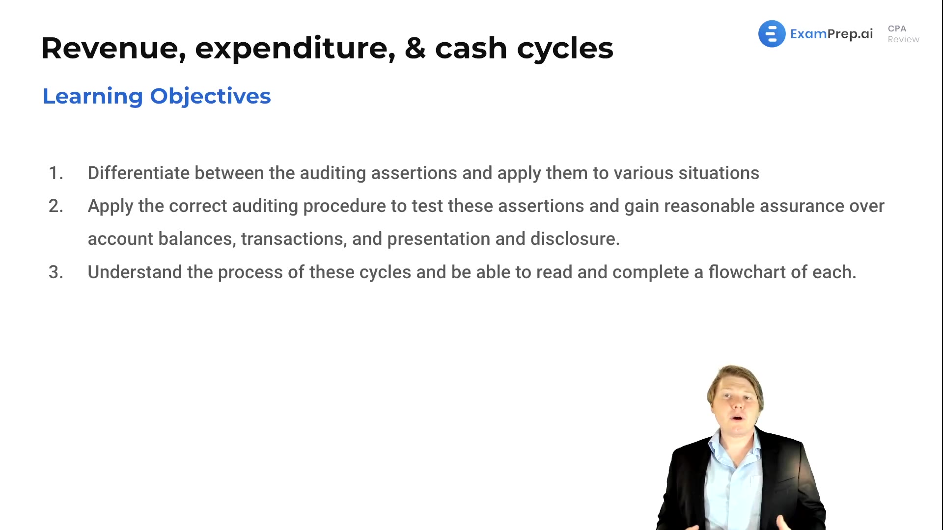 Revenue, Expenditure, & Cash Cycles Objectives lesson thumbnail
