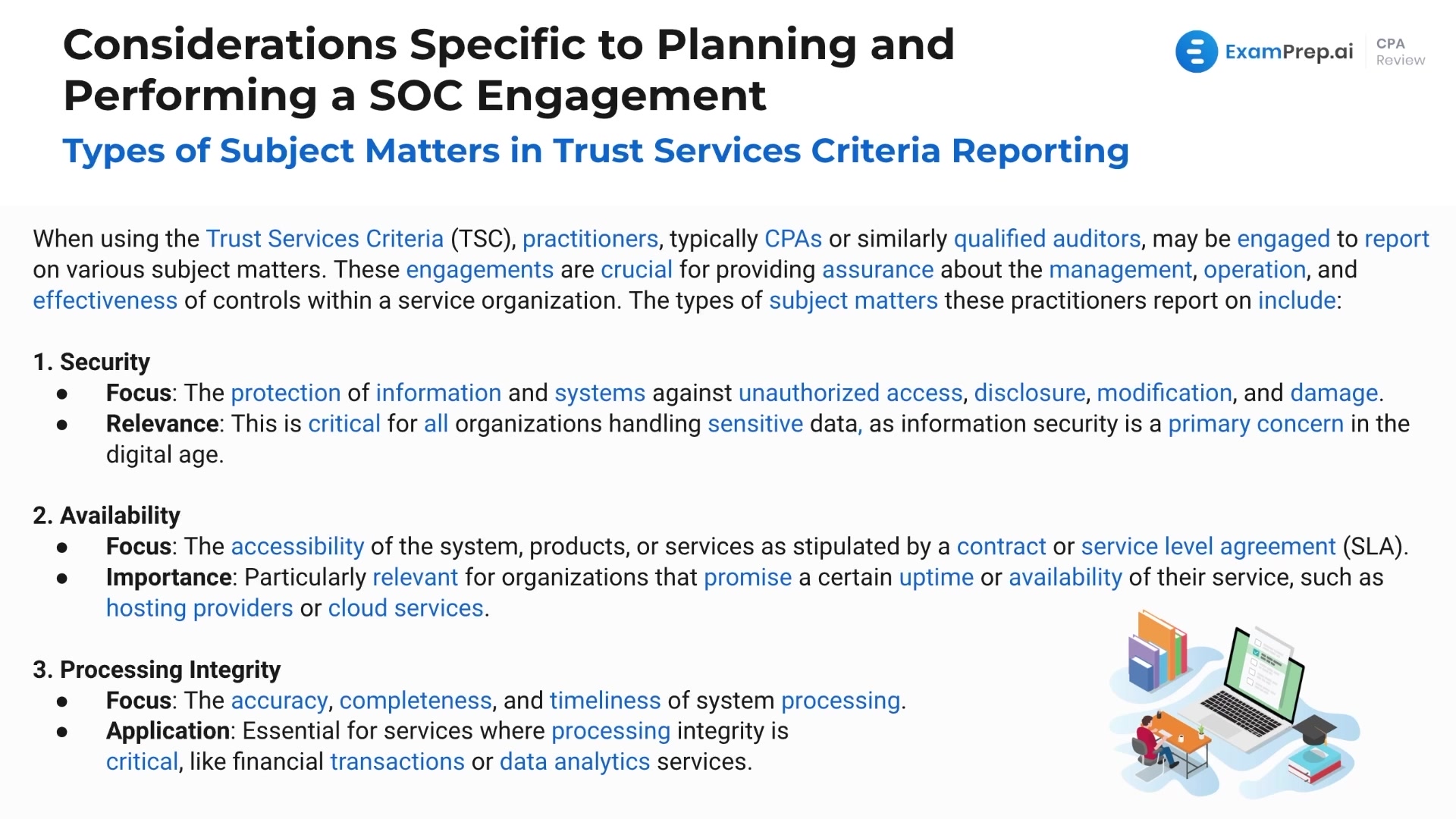 Subject Matters in Trust Services Criteria Reporting lesson thumbnail