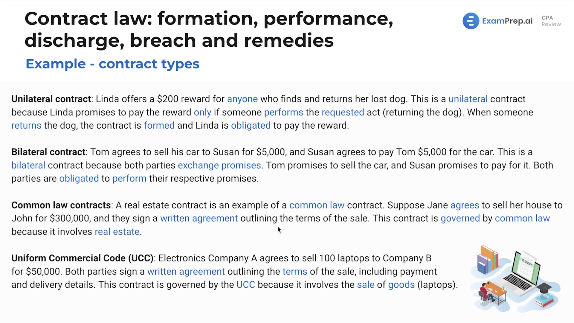 Types of Contracts lesson thumbnail