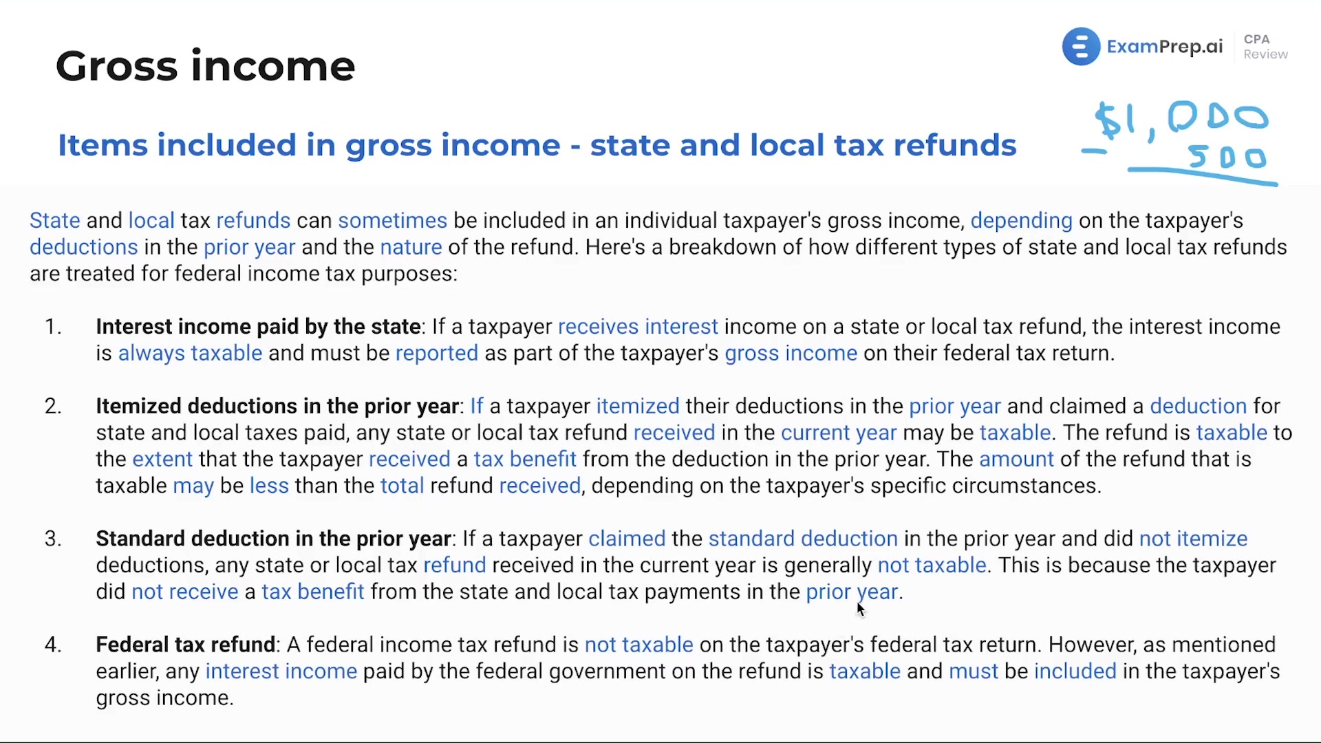 State and Local Tax Refunds lesson thumbnail