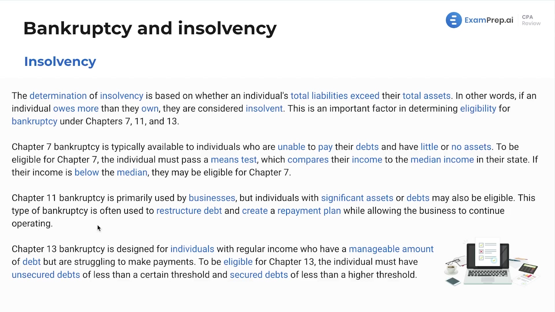 Insolvency lesson thumbnail