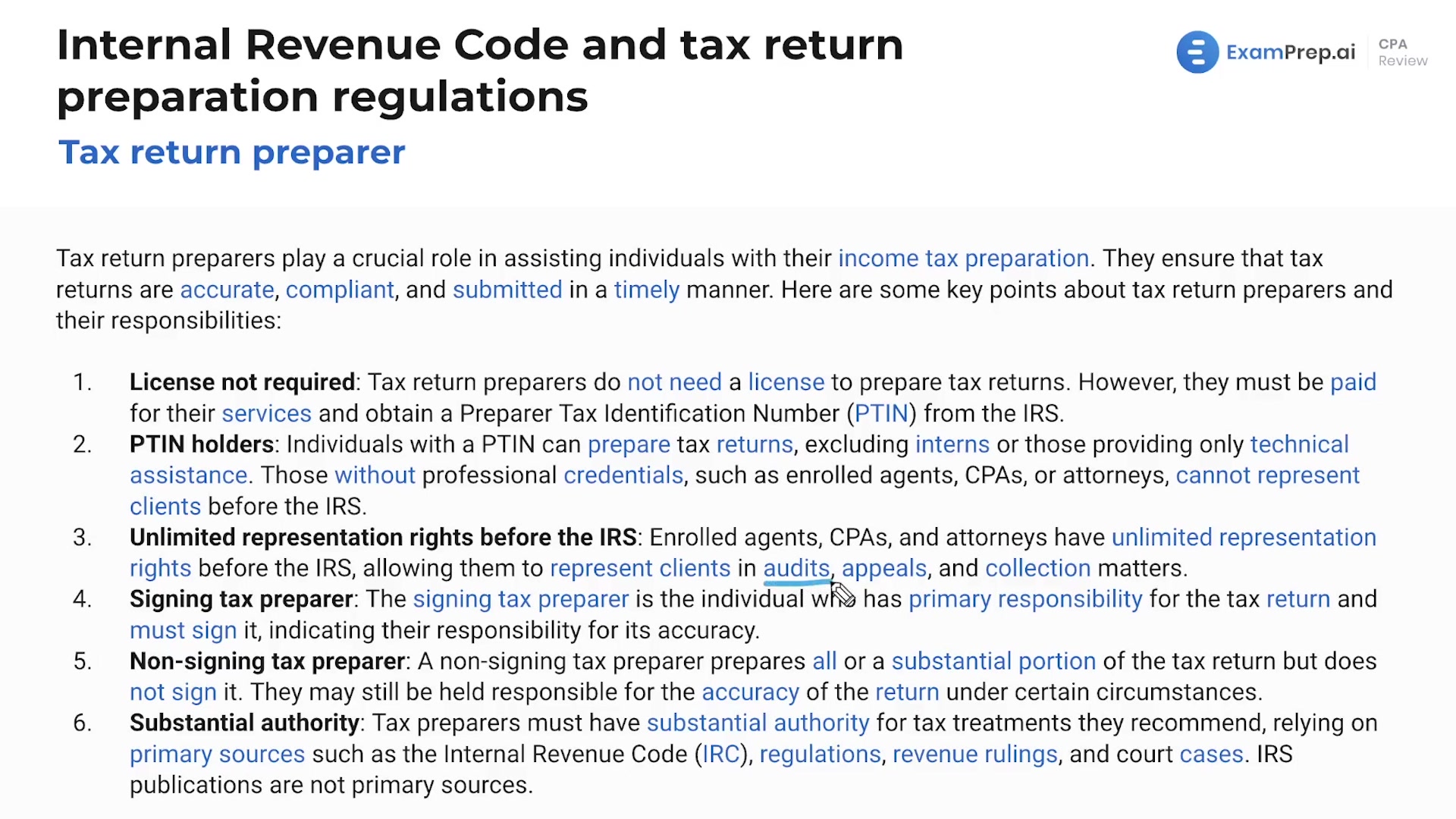 Tax Return Preparers lesson thumbnail