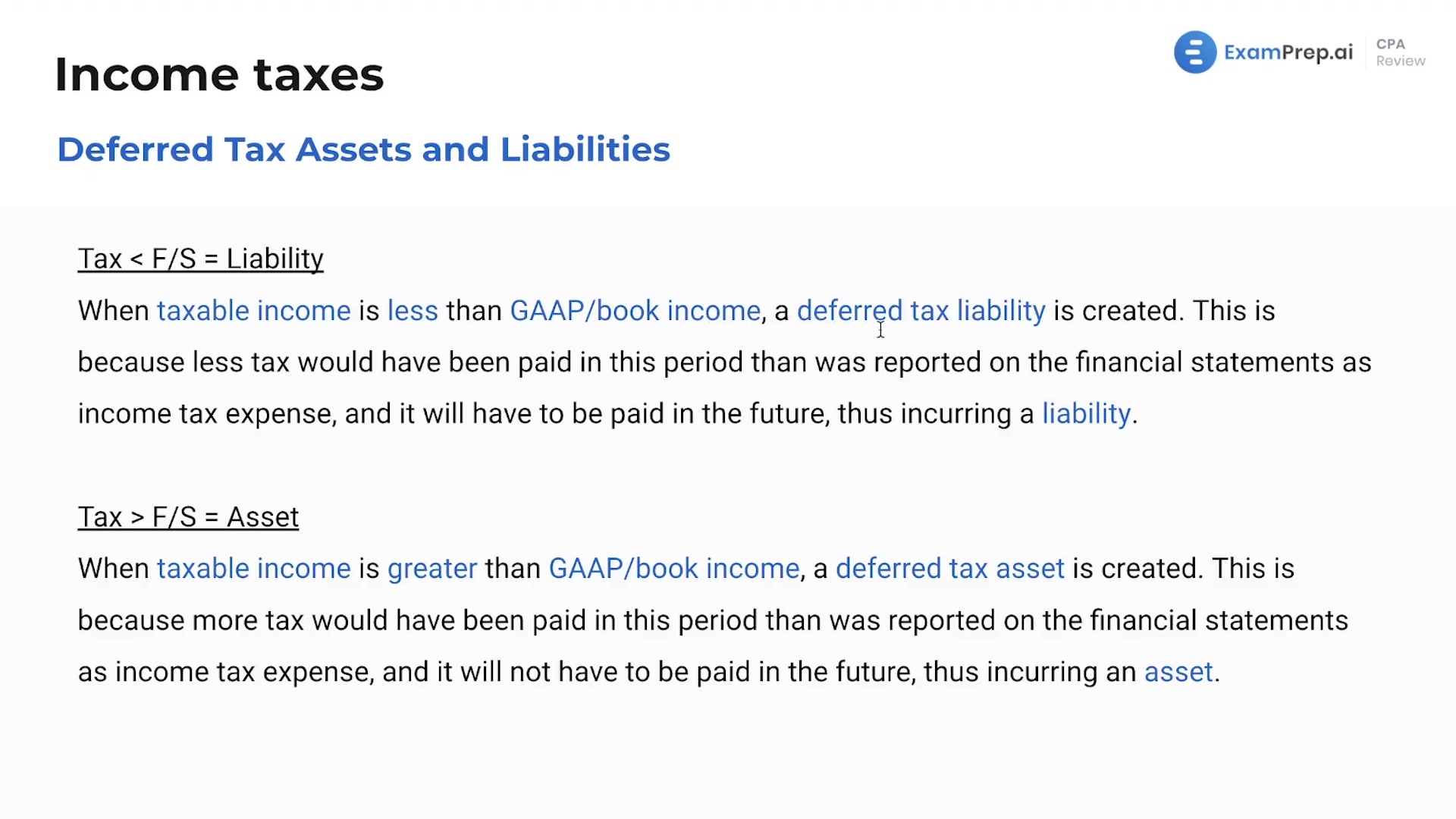 Deferred Tax Assets and Liabilities lesson thumbnail