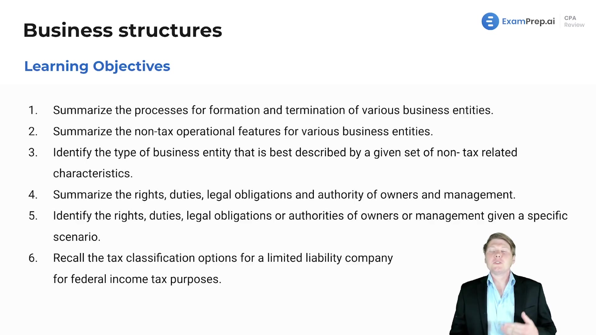 Business Structures Overview lesson thumbnail