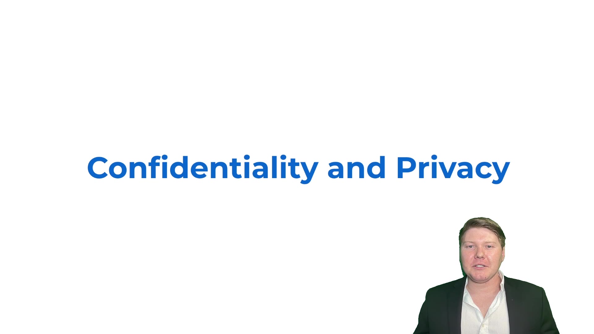 Confidentiality and Privacy - Overview lesson thumbnail