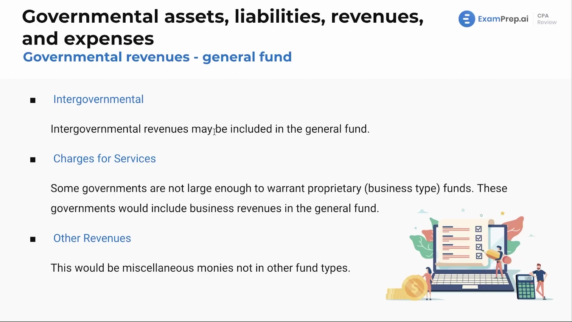 Governmental Revenues - General Fund lesson thumbnail