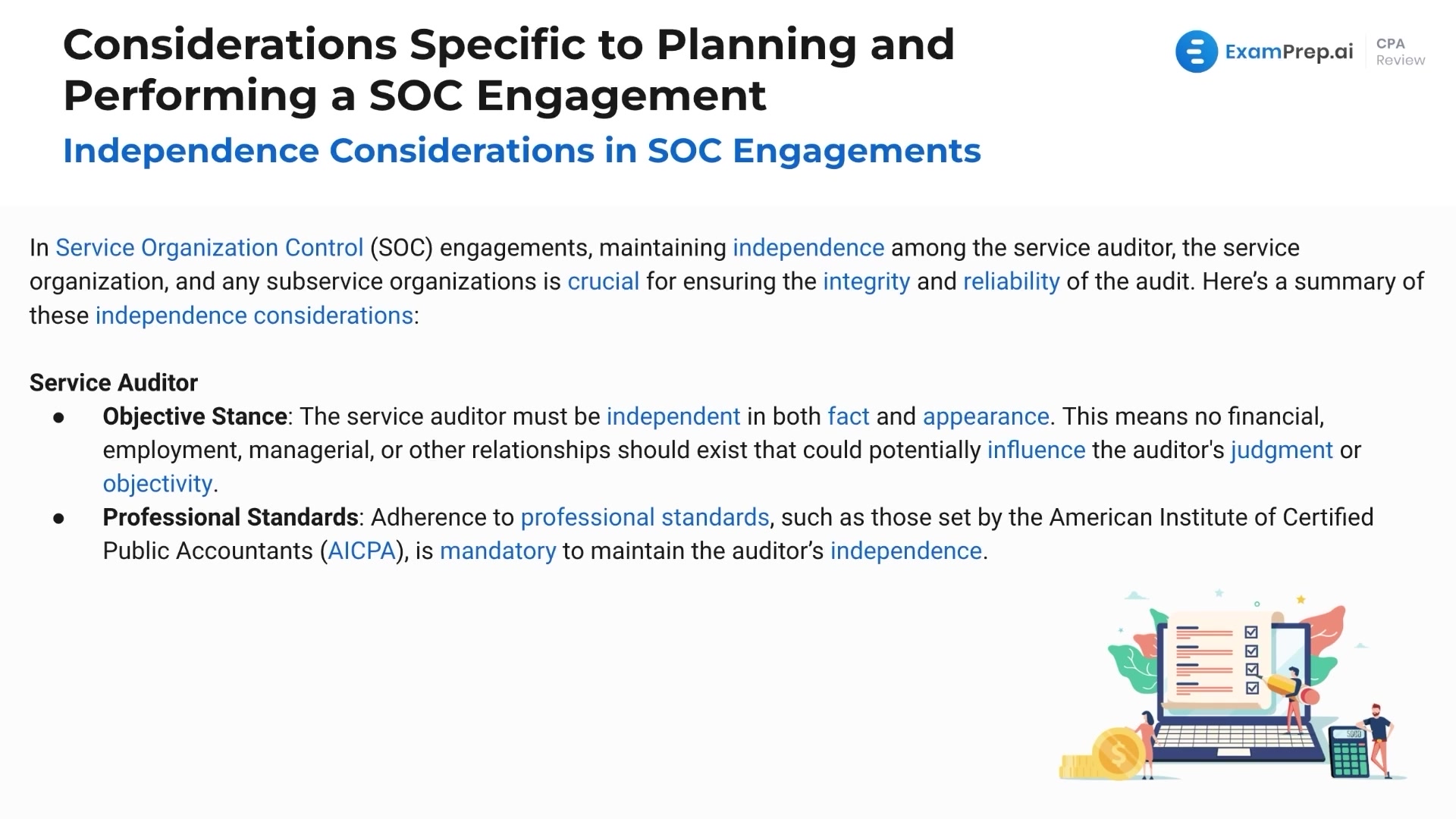 Independence Considerations in SOC Engagements lesson thumbnail