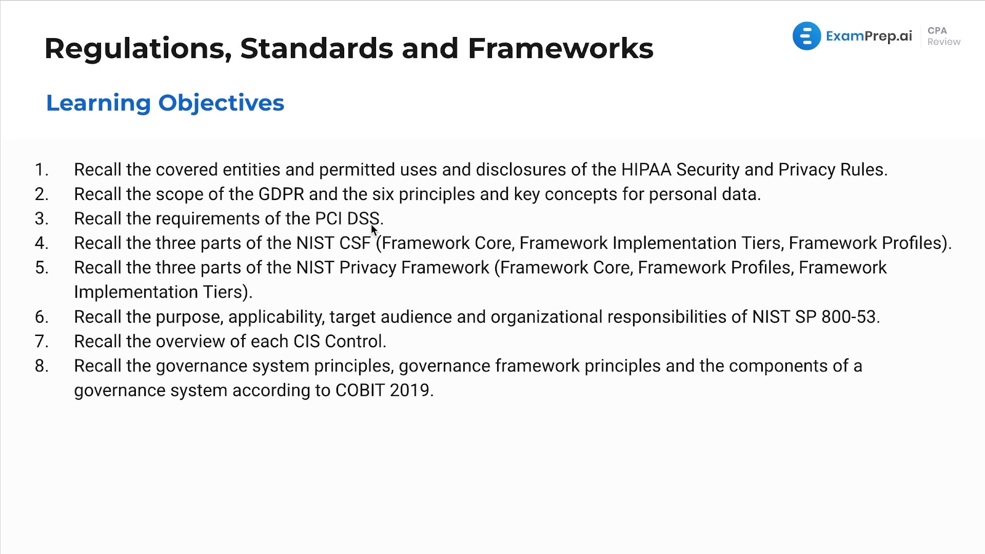 Introduction to Regulations, Standards and Frameworks lesson thumbnail