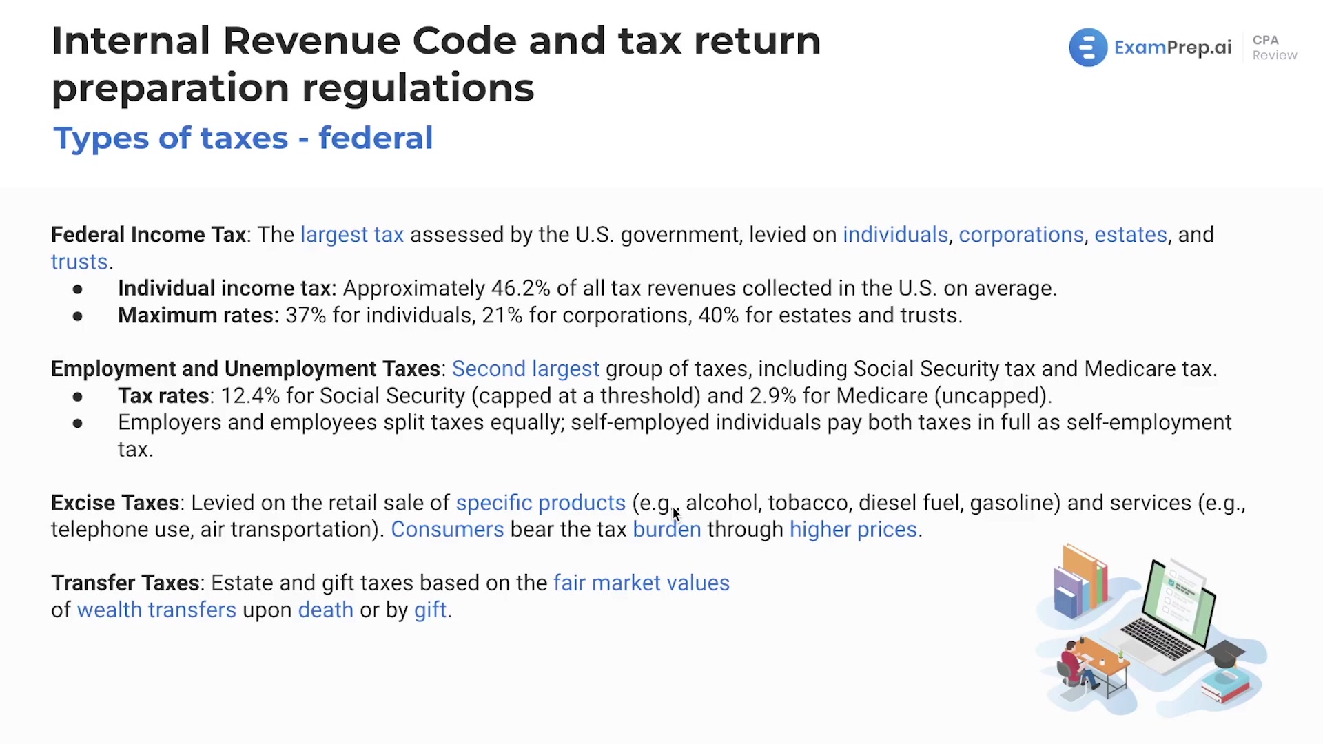 Types of Federal Taxes lesson thumbnail