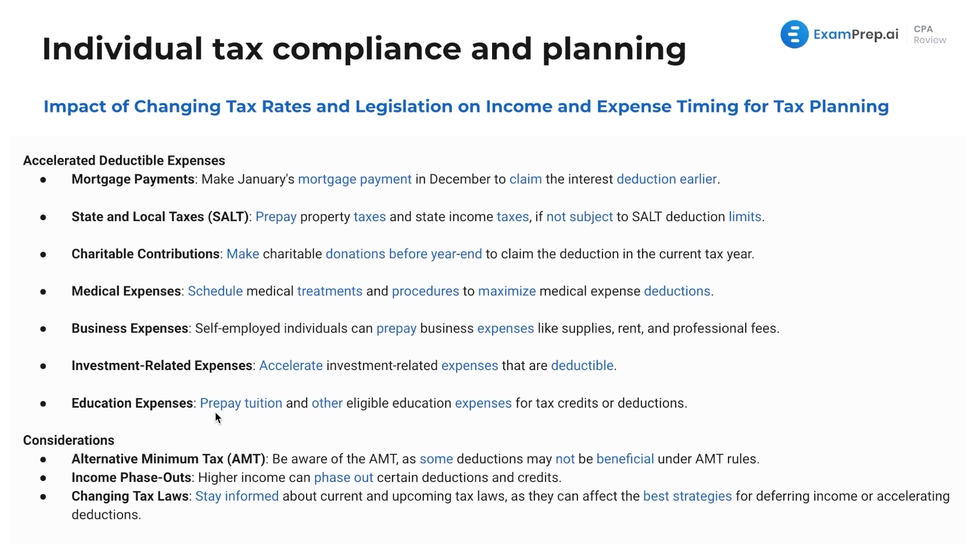 Impact of Changing Tax Rates and Legislation on Tax Planning lesson thumbnail