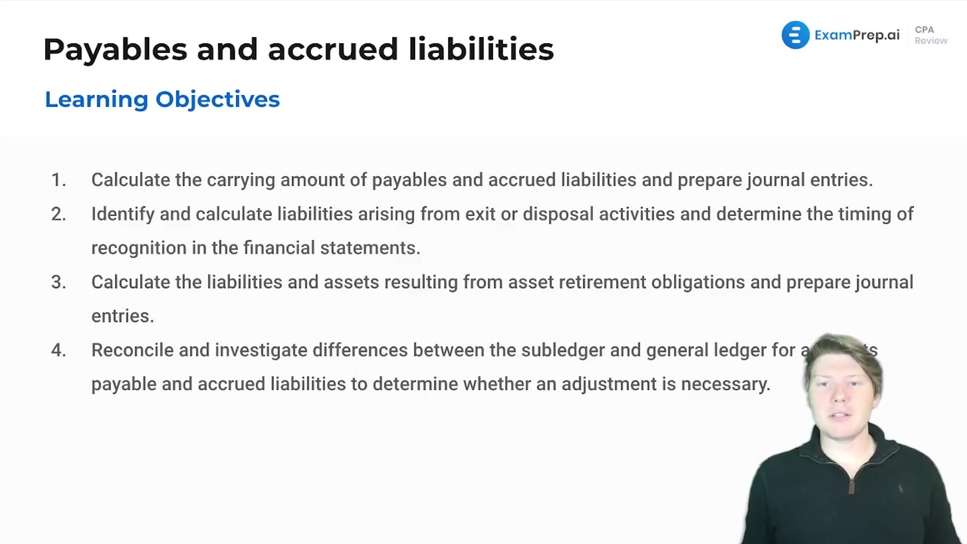 Payables and Accrued Liabilities Overview and Objectives lesson thumbnail