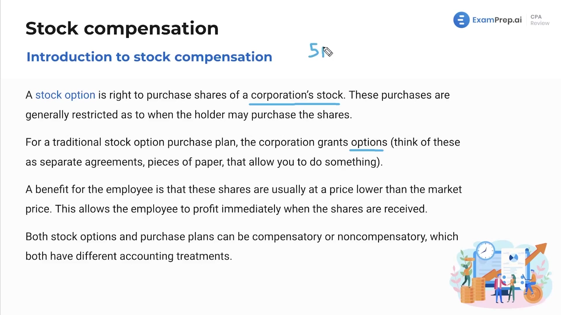 Introduction to Stock Compensation lesson thumbnail
