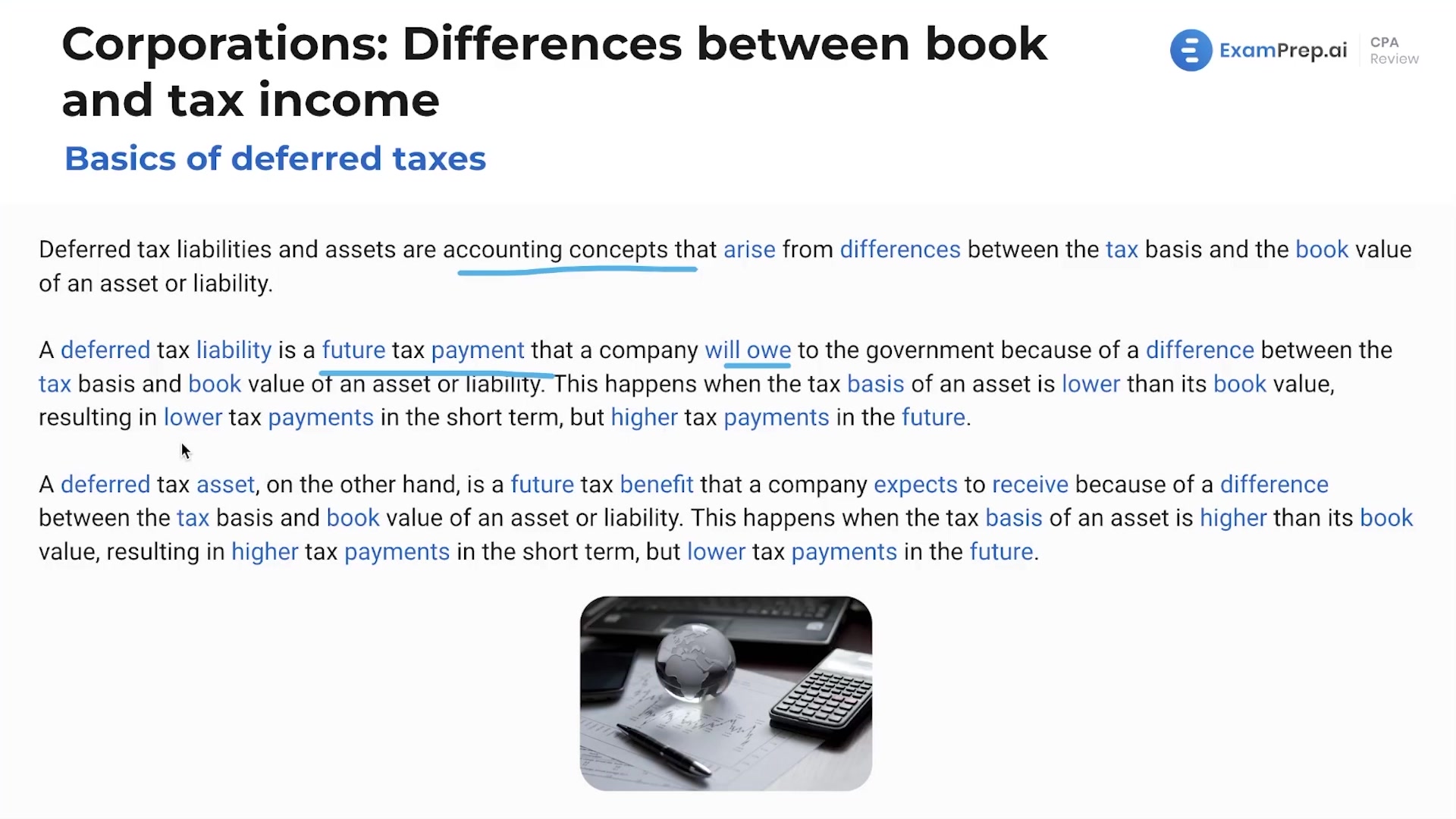 Basics of Deferred Taxes lesson thumbnail