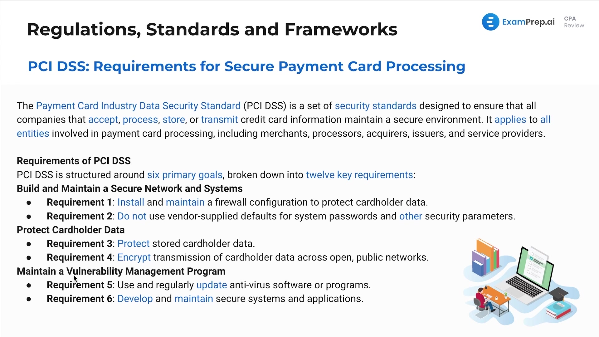 Payment Card Industry Data Security Standard (PCI DSS) lesson thumbnail