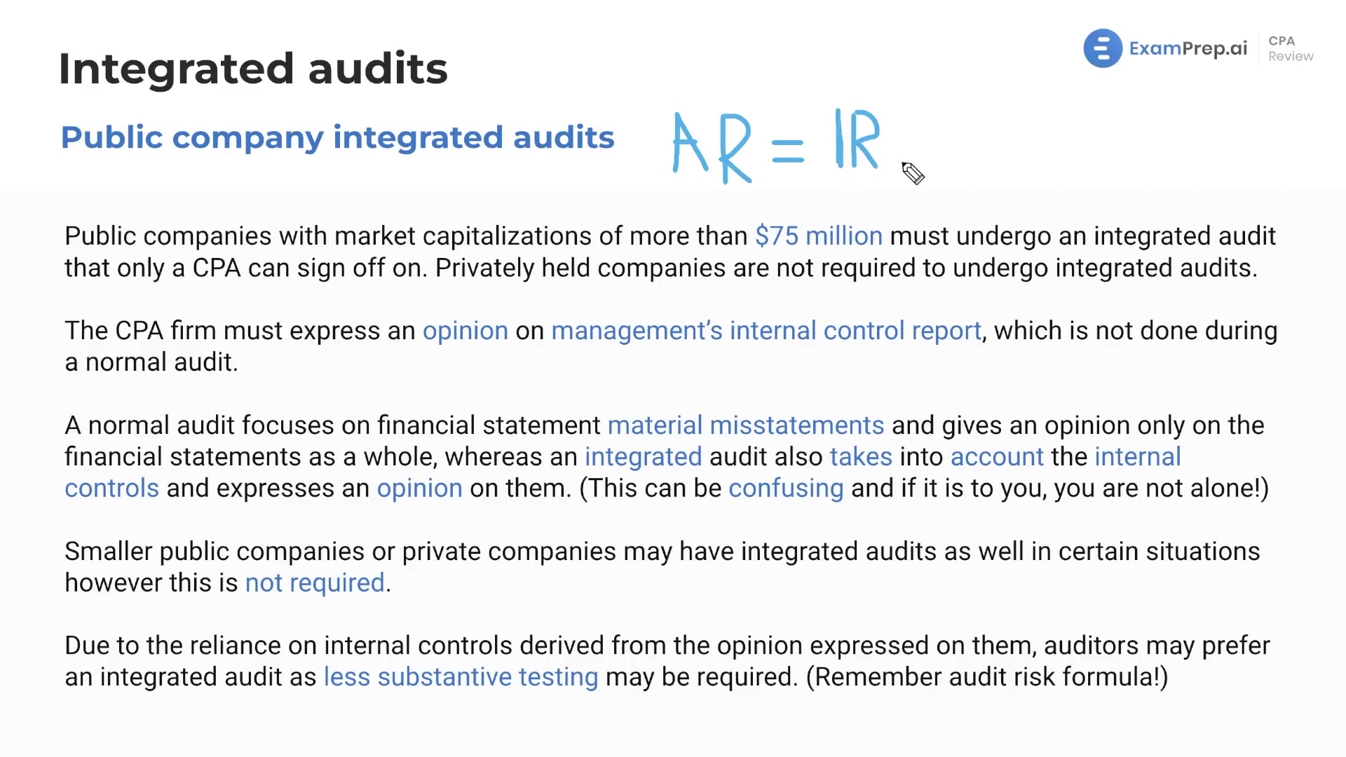 Public Company Integrated Audits lesson thumbnail