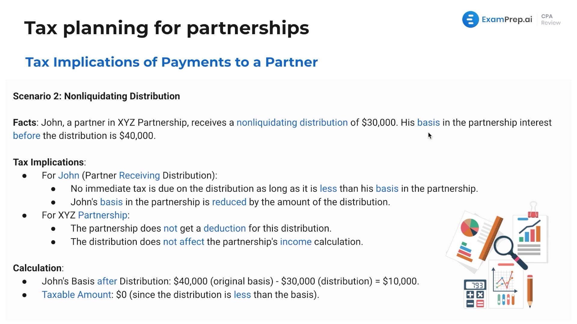 Tax Implications of Payments to a Partner lesson thumbnail