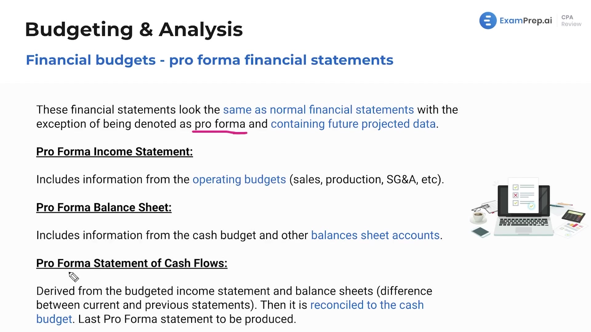Pro Forma Financial Statements lesson thumbnail