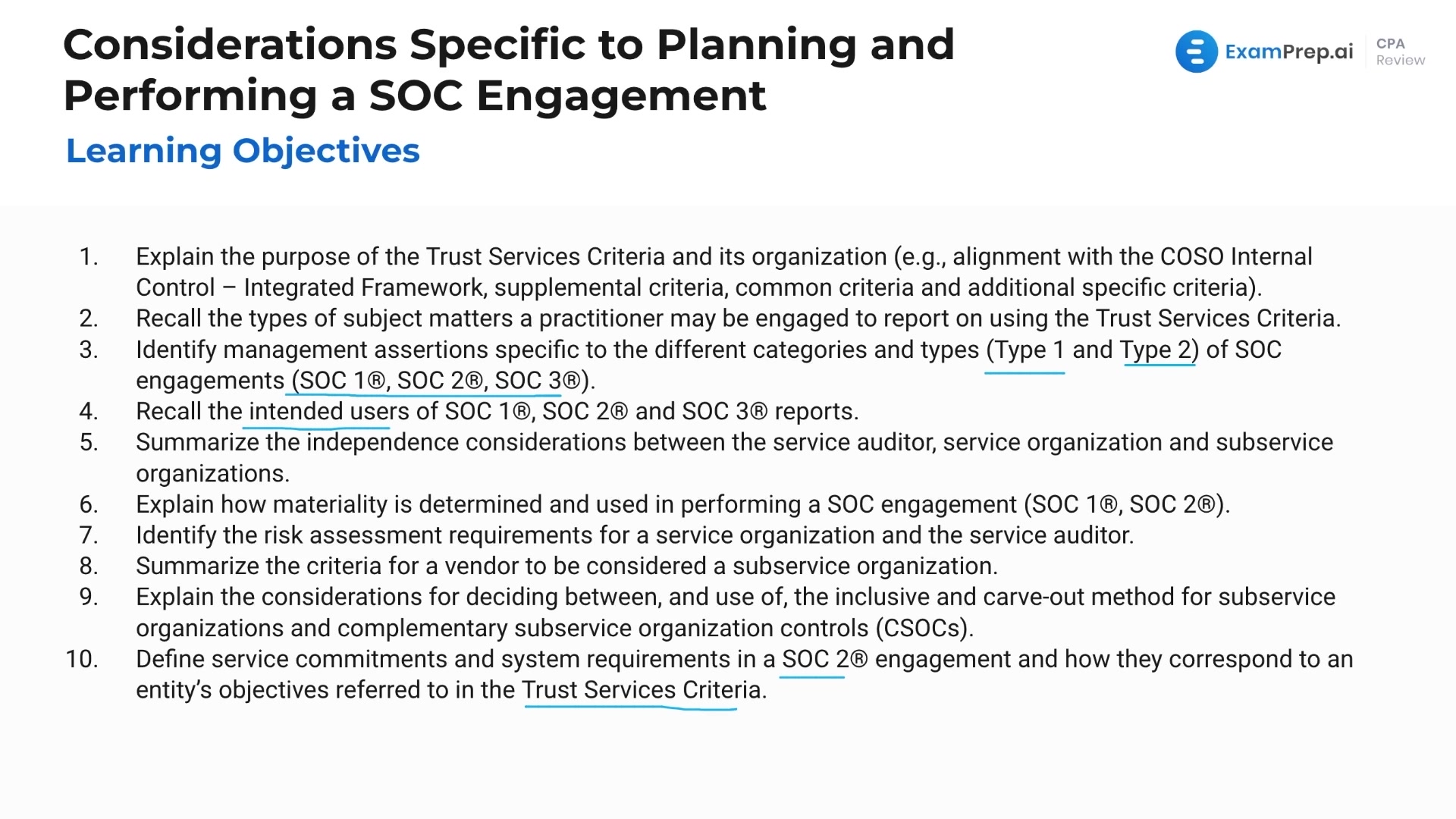 Introduction to Considerations Specific to Planning and Performing a SOC Engagement lesson thumbnail