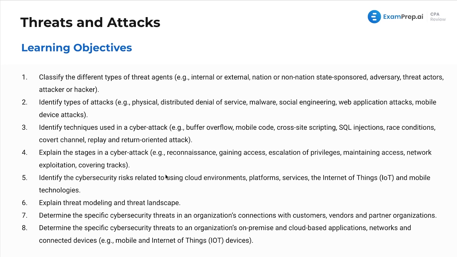 Introduction to Threats and Attacks lesson thumbnail