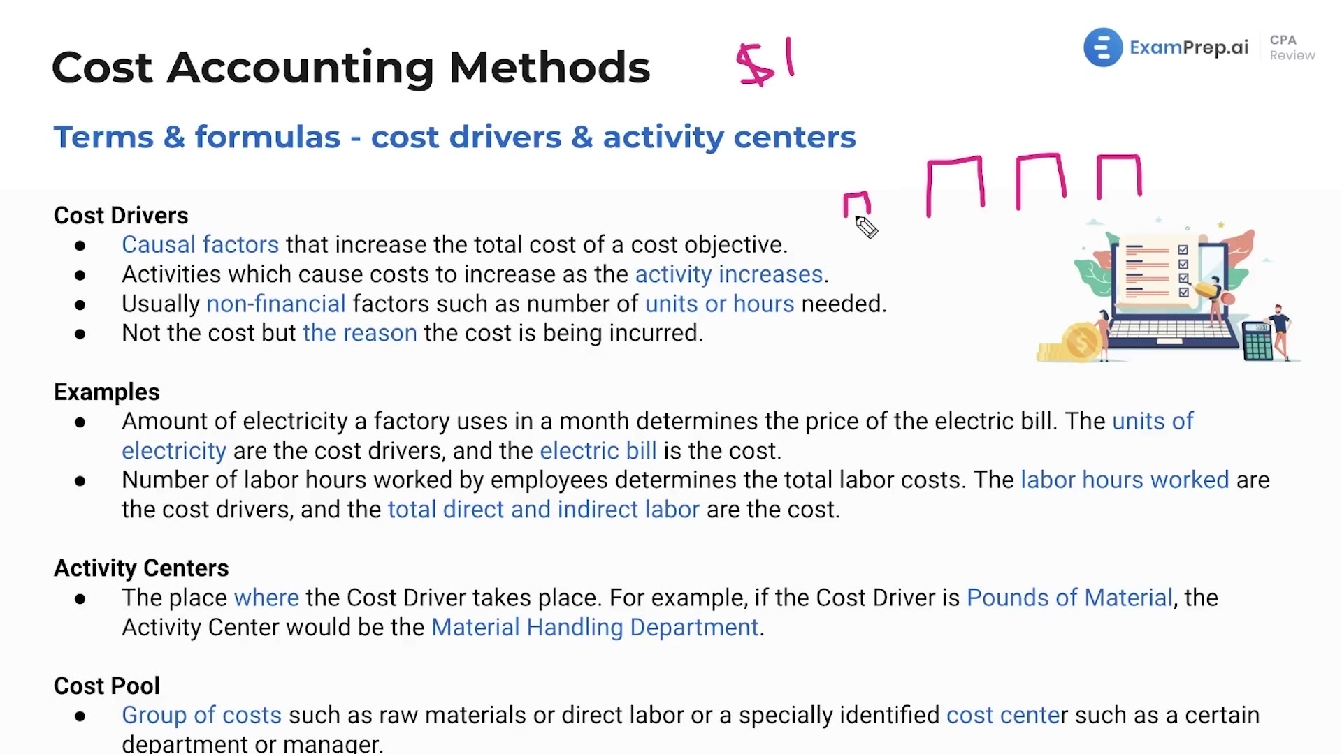 Cost Drivers and Activity Centers - Quick Refresher lesson thumbnail