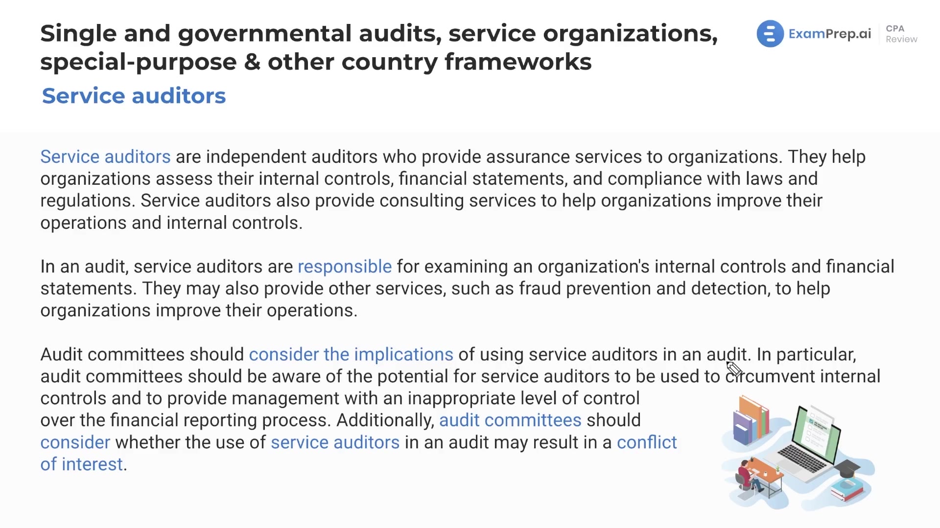 Service Auditors lesson thumbnail