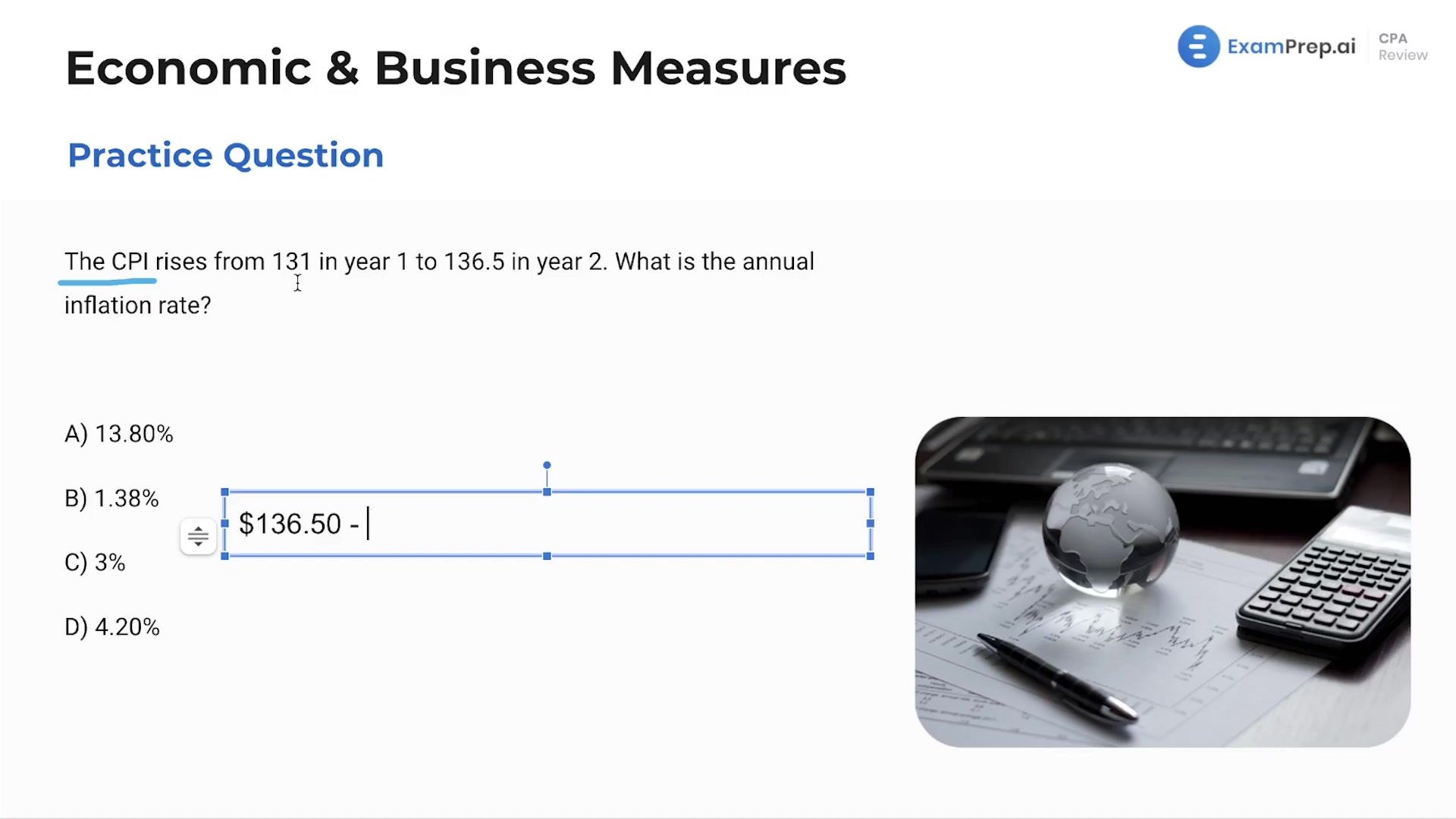 Economic and Business Measures - Practice Questions lesson thumbnail