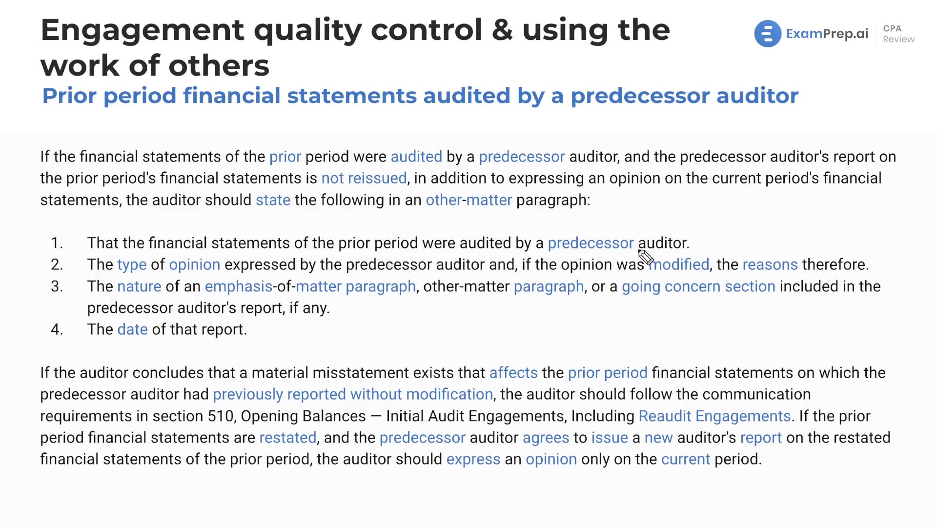 Predecessor/Successor Auditor lesson thumbnail