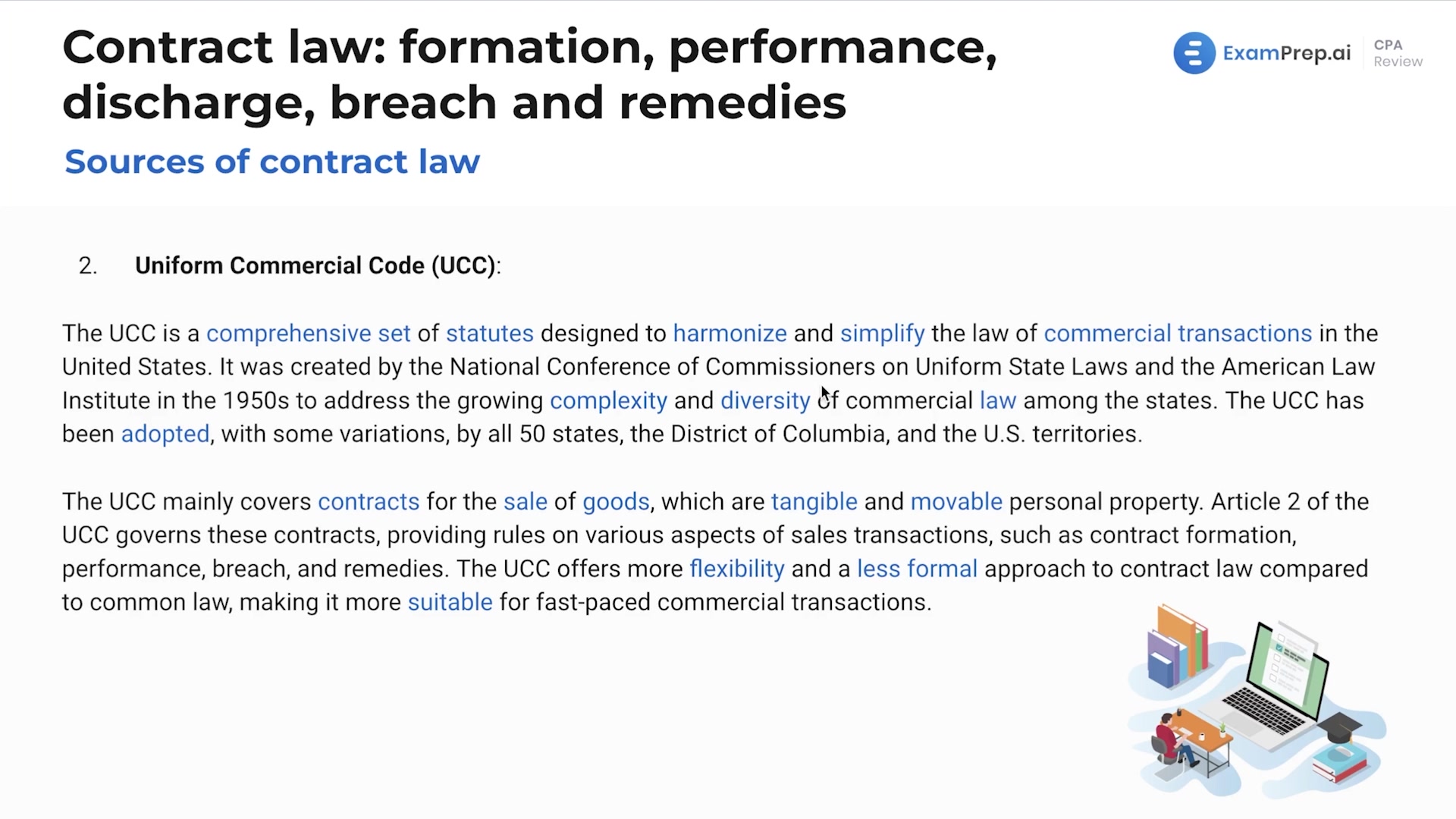 Sources of Contract Law lesson thumbnail