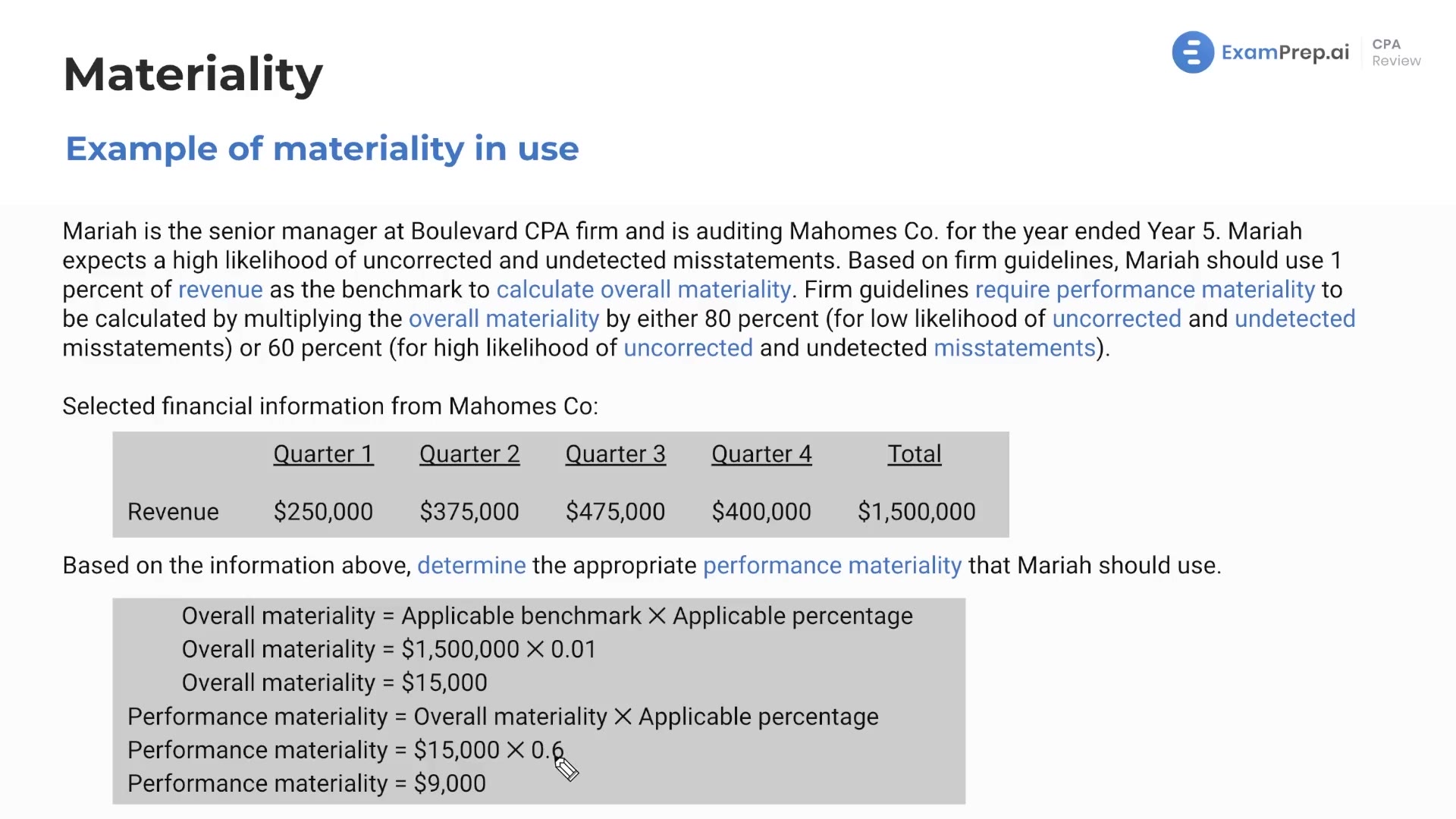 Example of Materiality lesson thumbnail