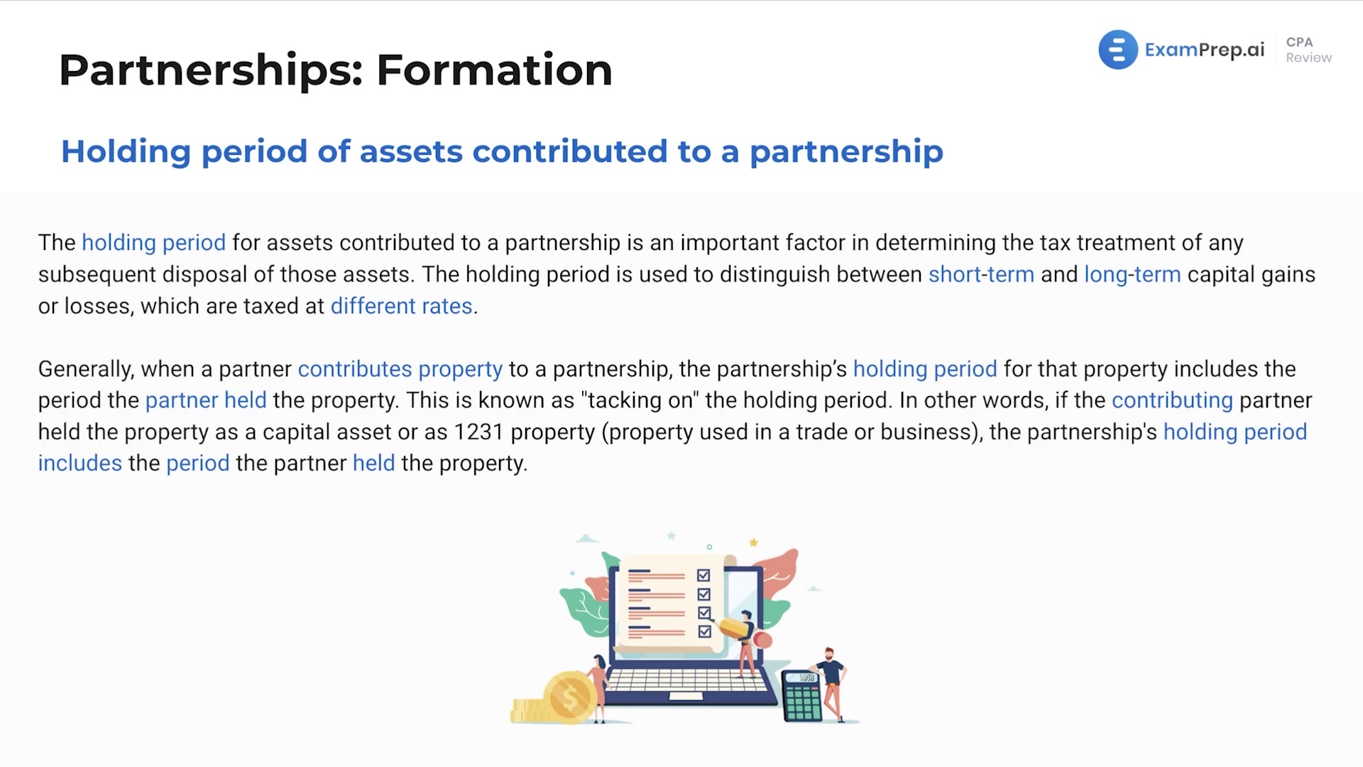 Holding Period of Assets lesson thumbnail