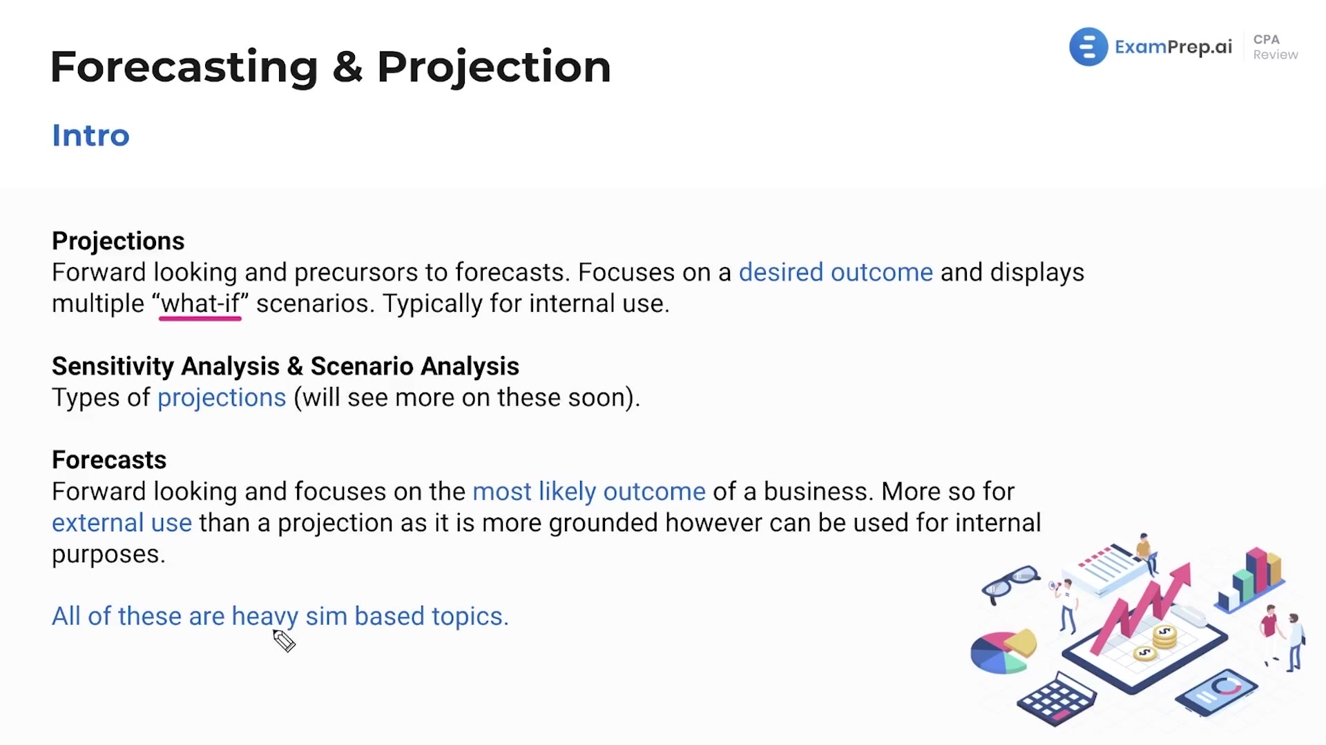Introduction to Forecasting and Projection lesson thumbnail