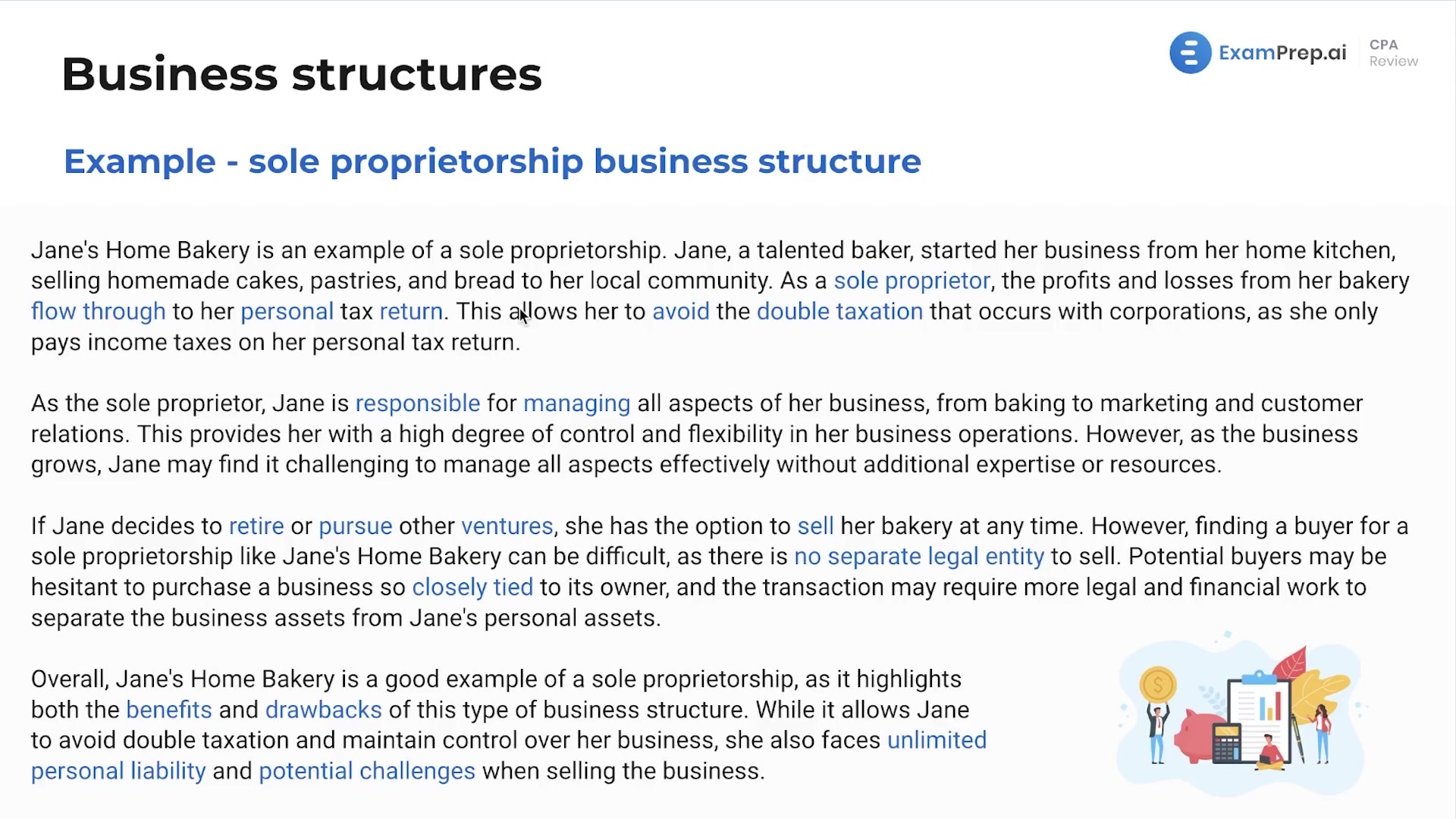 Sole Proprietorship Business Structure lesson thumbnail