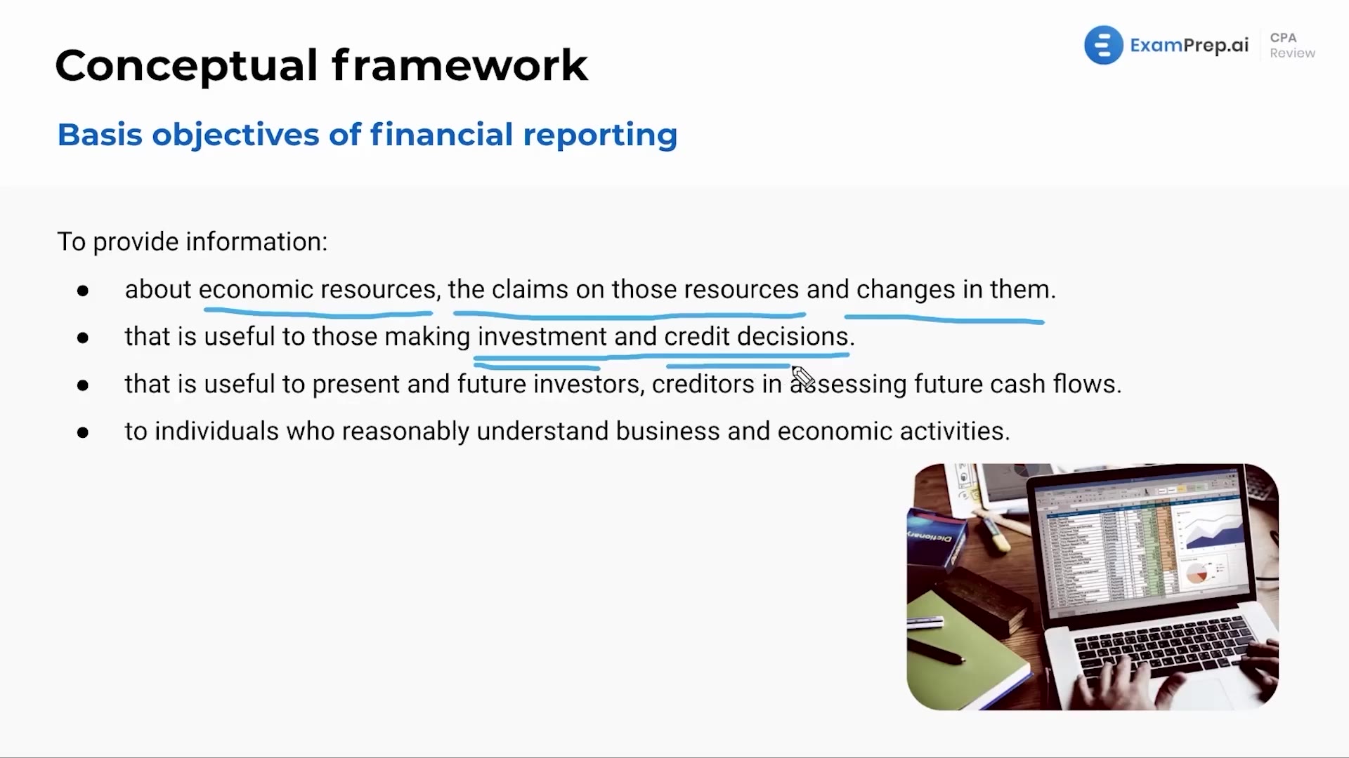 Basis Objectives of Financial Reporting lesson thumbnail