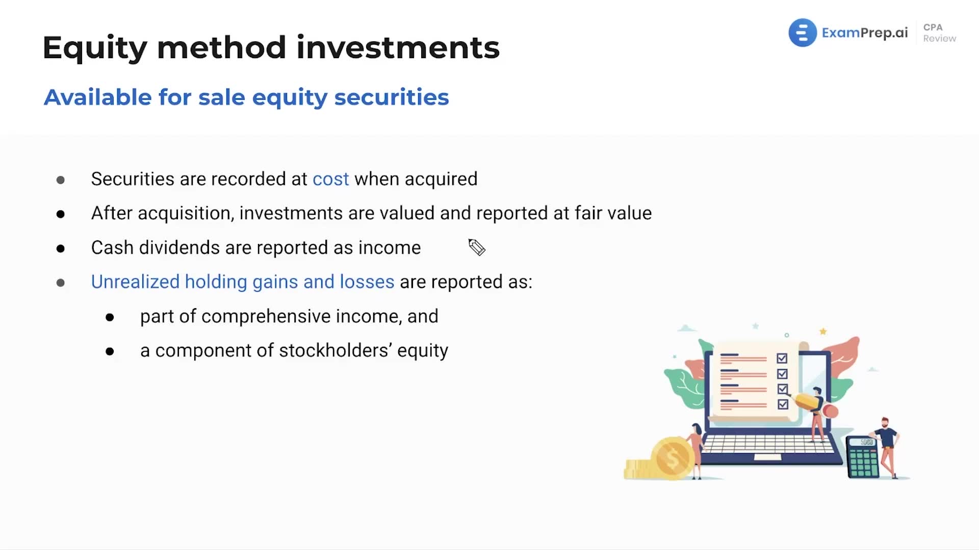 Available for Sale Equity Securities lesson thumbnail