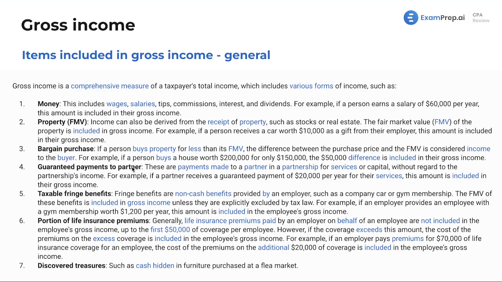 Gross Income Basics lesson thumbnail