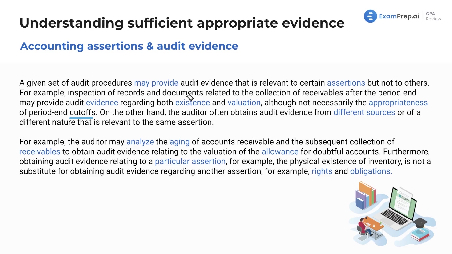 Sufficiency and Appropriateness of the Audit Evidence lesson thumbnail