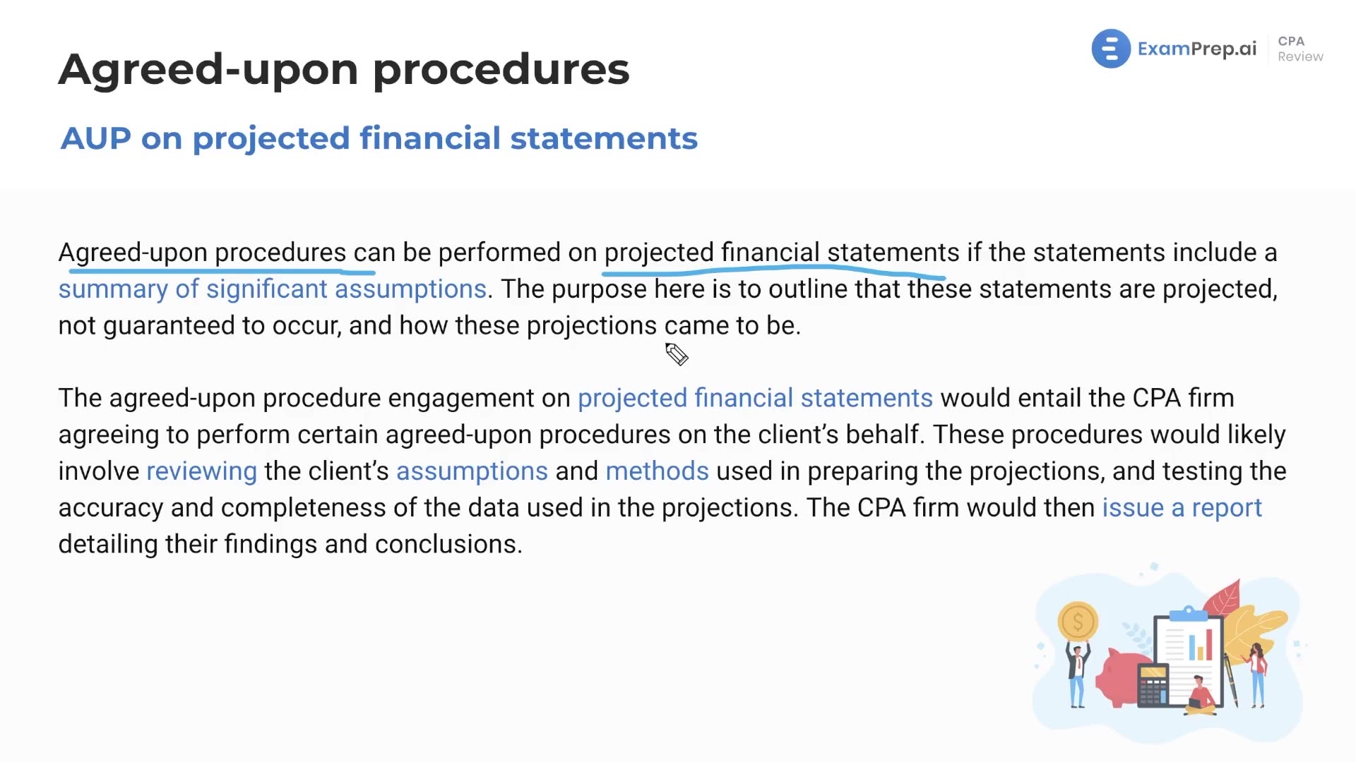 AUP on Projected Financial Statements lesson thumbnail